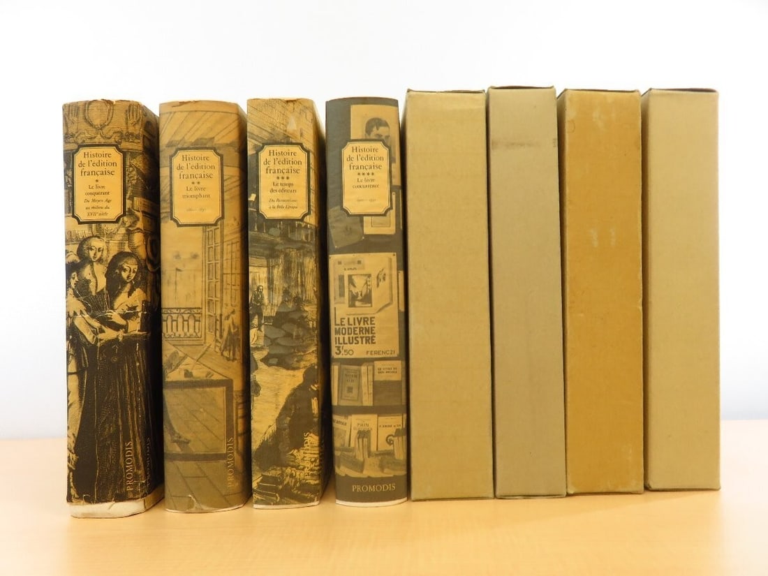 Histoire de l'dition franaise, Complete 4-Volume Set 1982-1983 Promodis French: Histoire de l'dition franaise, Complete 4-Volume Set 1982-1983 Promodis French Discover the rich history of French publishing with this complete 4-volume set of Histoire de l'?dition fran?aise, publis