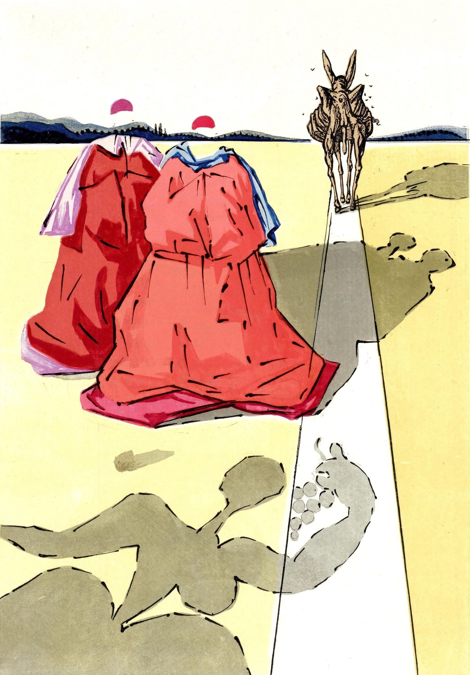 Salvador Dali, Untitled, from The Three-Cornered Hat, Engraving, 1958 (1 of 7)