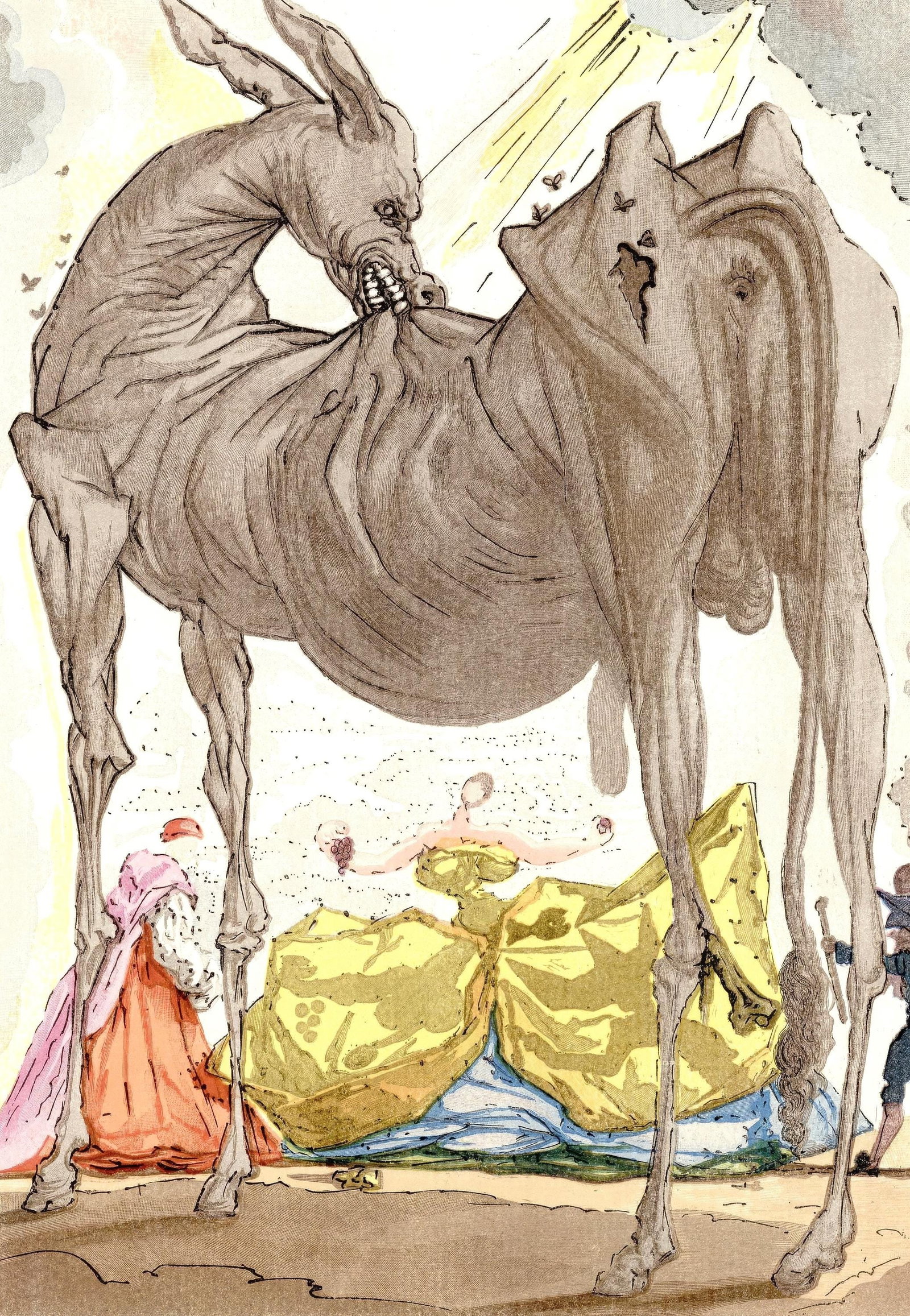 Salvador Dali, Untitled, from The Three-Cornered Hat, Engraving, 1958 (1 of 7)