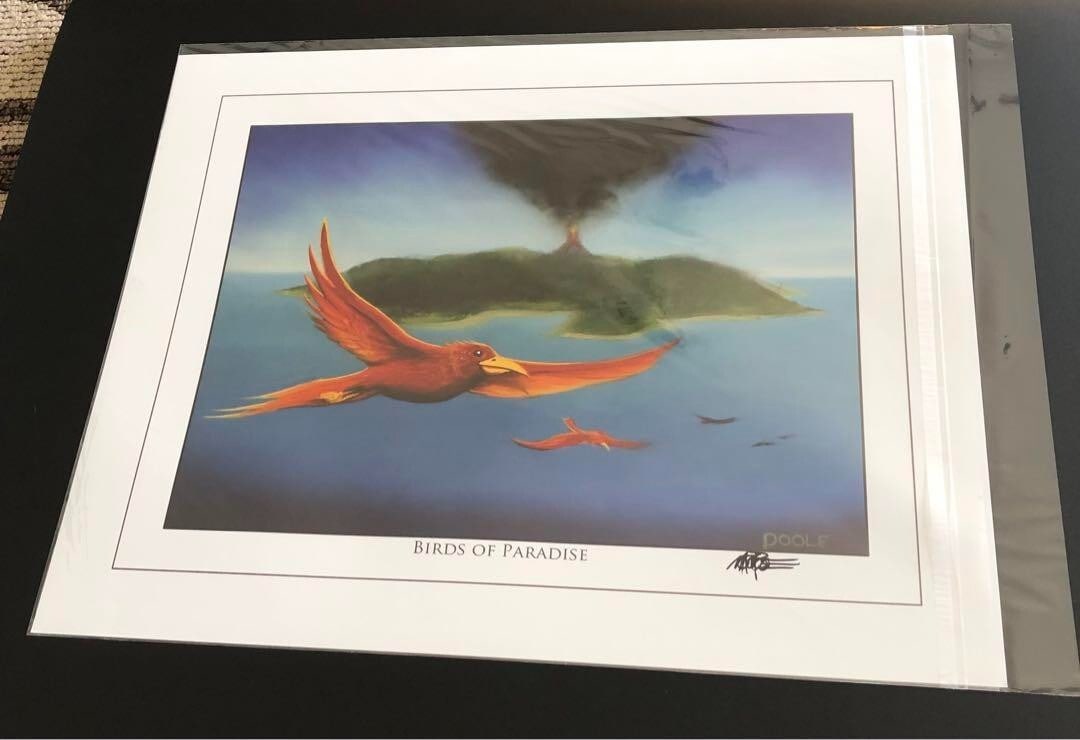 Birds of Paradise MTG Mark Poole Magic the Gathering Art Print (1 of 8)