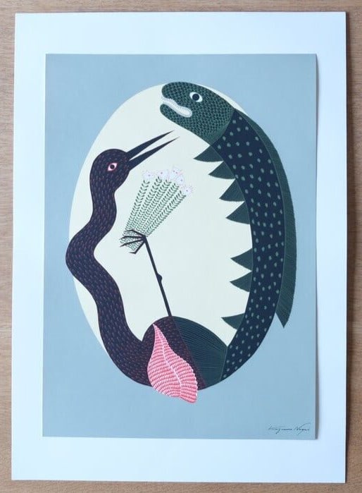 Kazumasa Nagai Signed Original Lithograph Art Print Poster Kazumasa Sheet Only 3 (1 of 4)