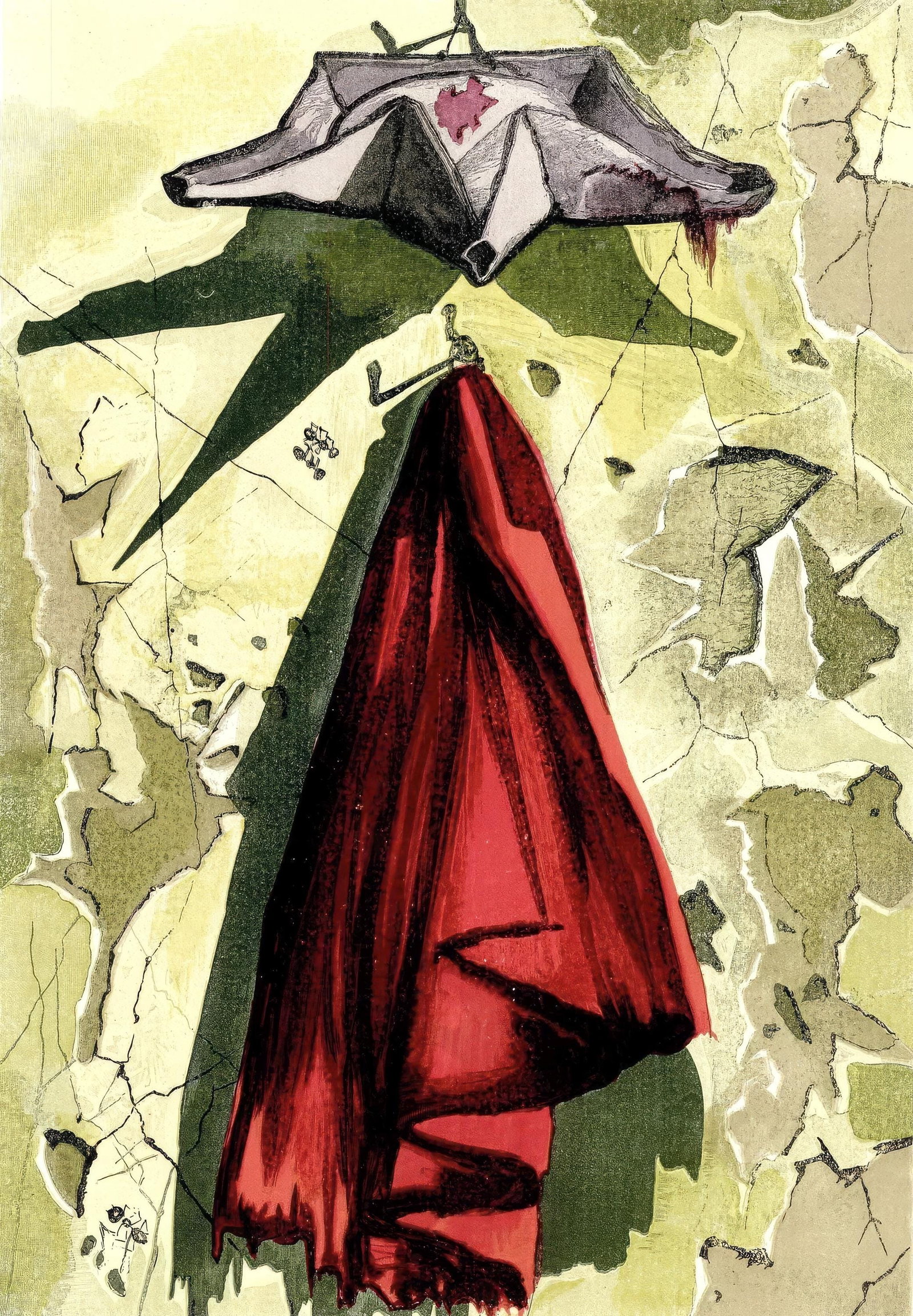 Salvador Dali, Untitled, from The Three-Cornered Hat, Engraving, 1958 (1 of 7)