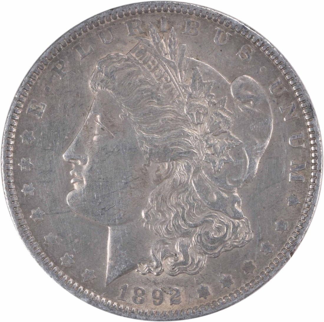 1892 Morgan Silver Dollar AU Uncertified (1 of 2)