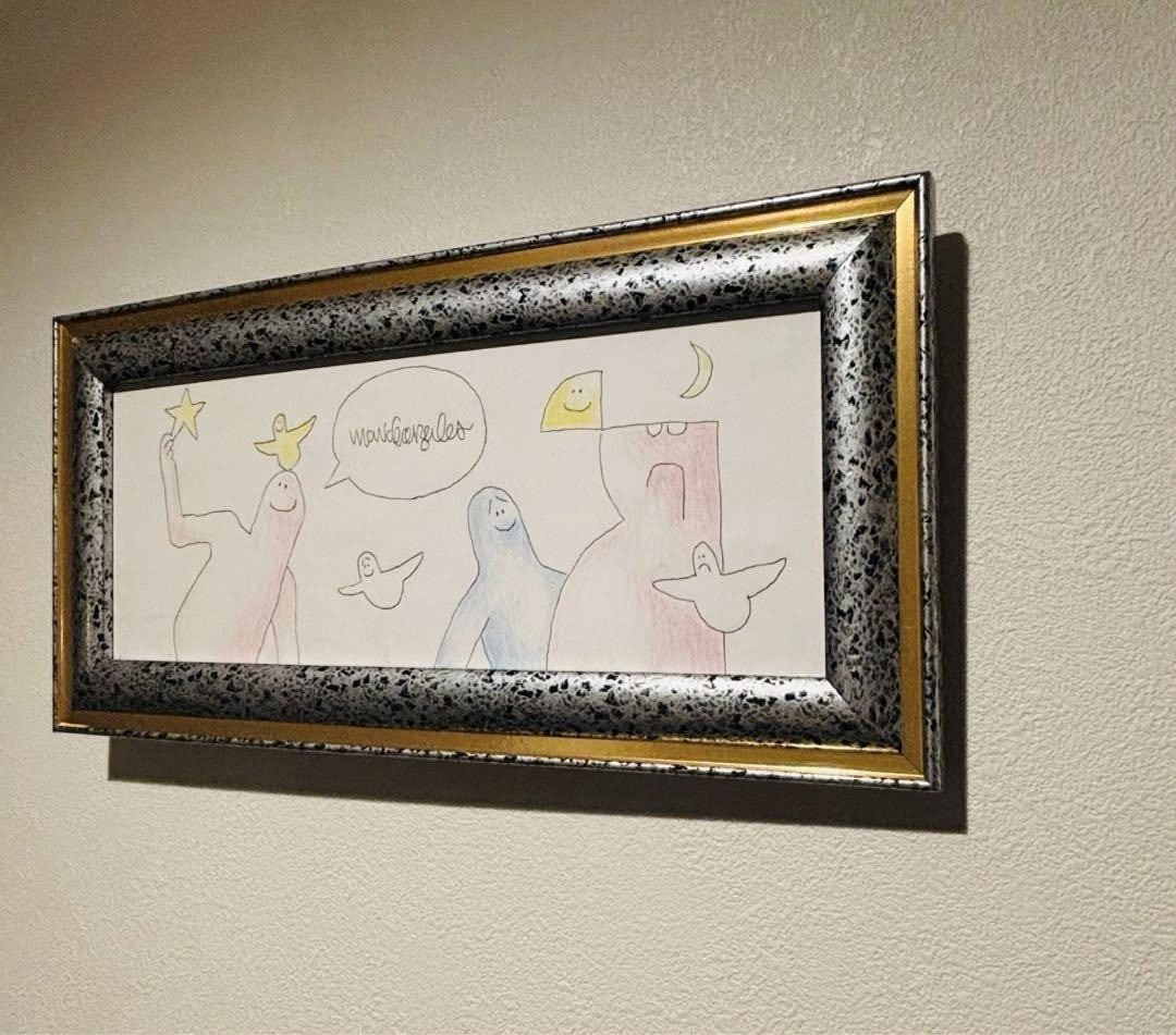 MARK GONZALES GONZ Original Art Signed Framed Original work Edition 1/ 1 Rare (1 of 7)