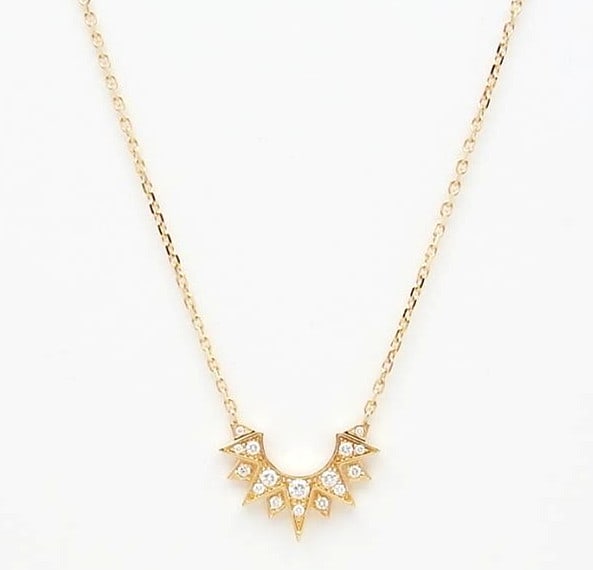 Piaget Sunlight Diamond 0.13ct 18k Rose Gold Chain Pendant Necklace Gift Polish (1 of 9)