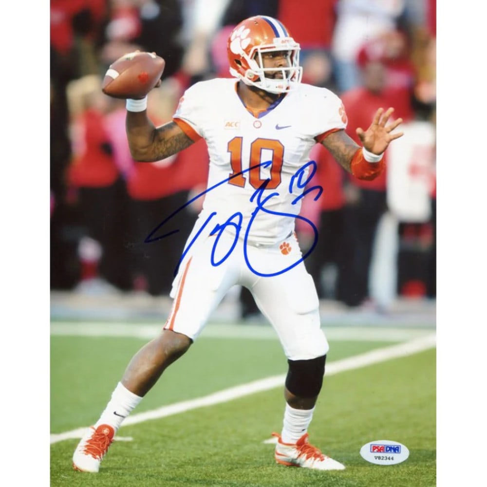 Tajh Boyd Autographed 8x10 Photo (PSA/ DNA) (1 of 1)
