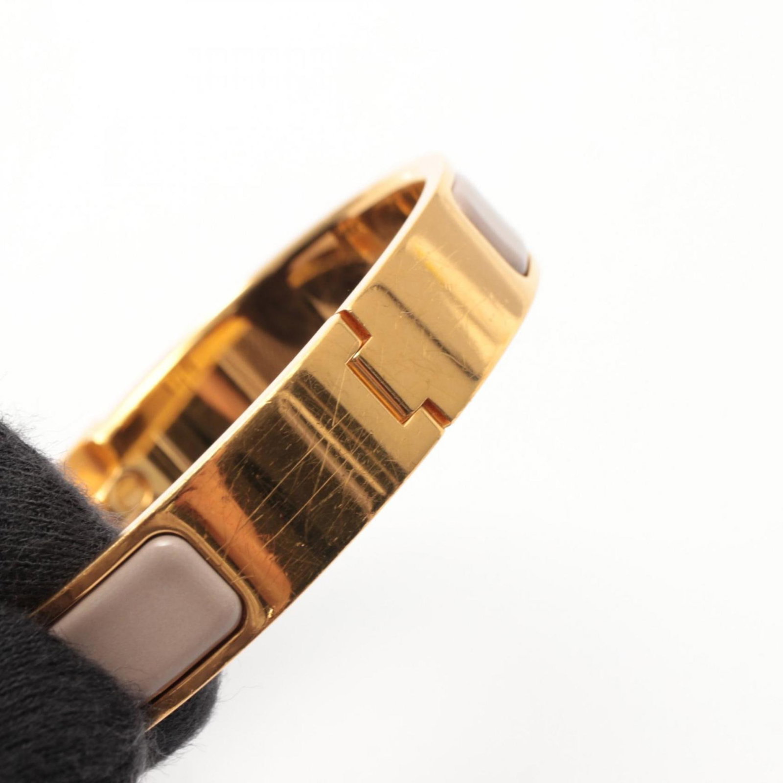 Hermes Bangle Gold Plating - 9