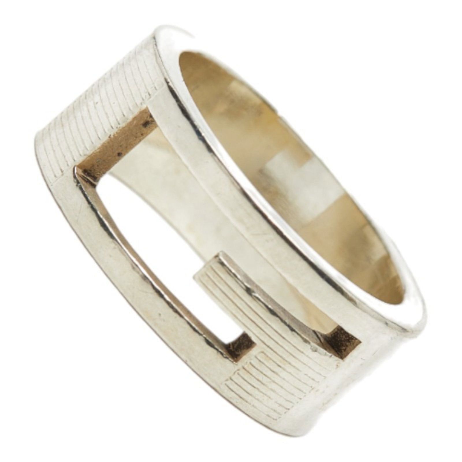 Gucci Brandt G Ring, SV925 Silver, Women's, GUCCI (1 of 8)