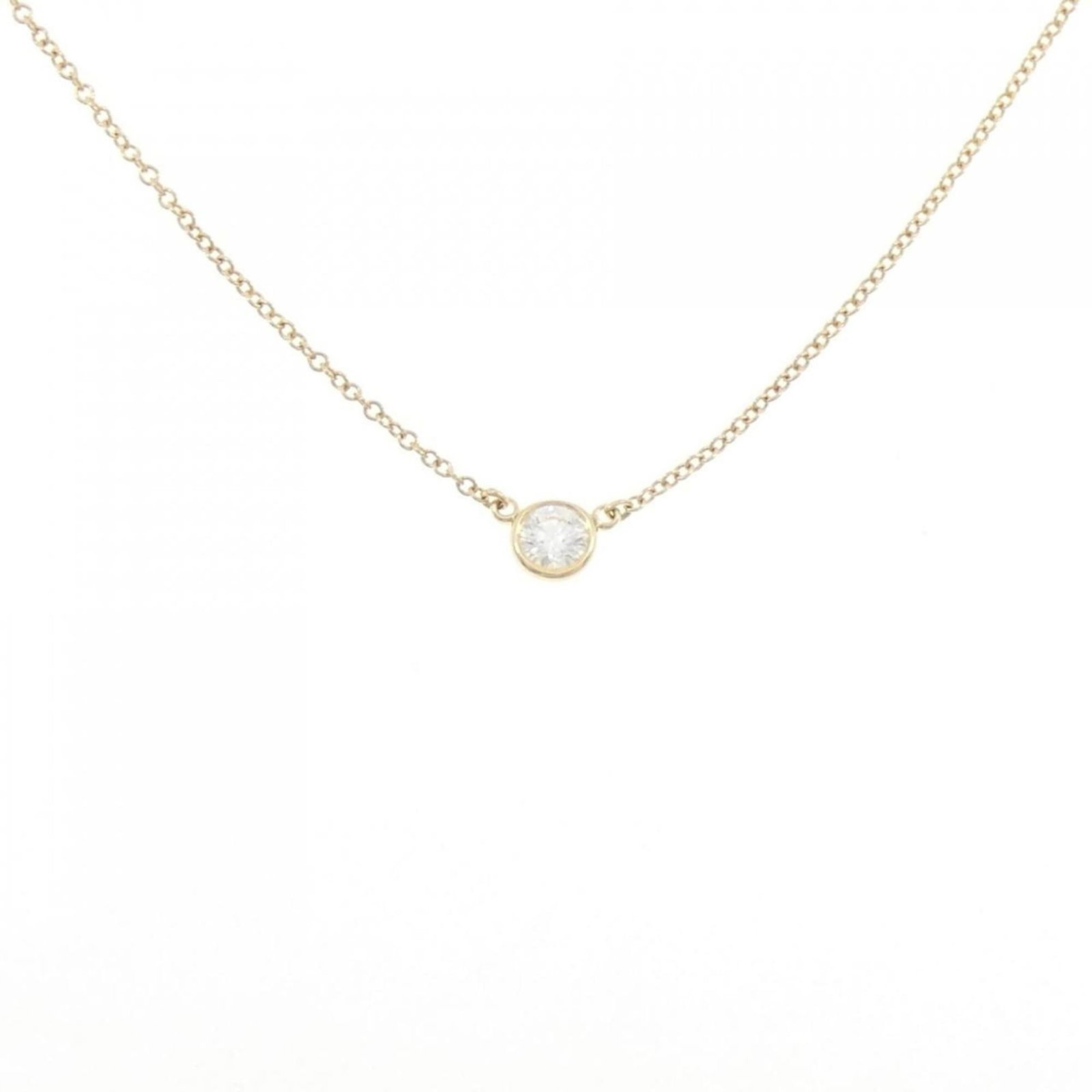 Tiffany By the Yard Necklace 0.20CT F VVS1 EXT (1 of 6)