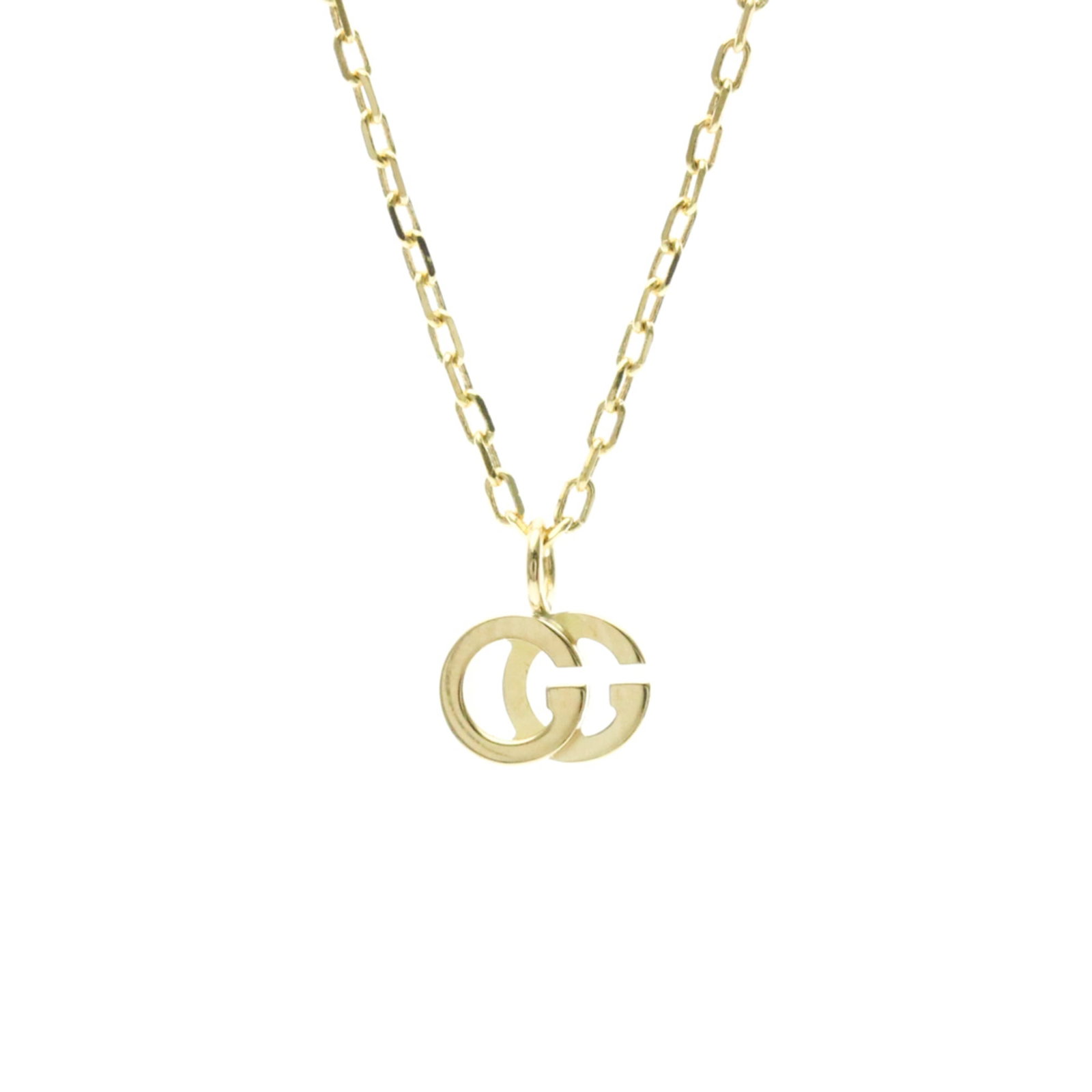 Gucci GG Running Necklace Yellow Gold (18K) Topaz Women, Men Fashion Pendant Necklace (Gold) (1 of 13)