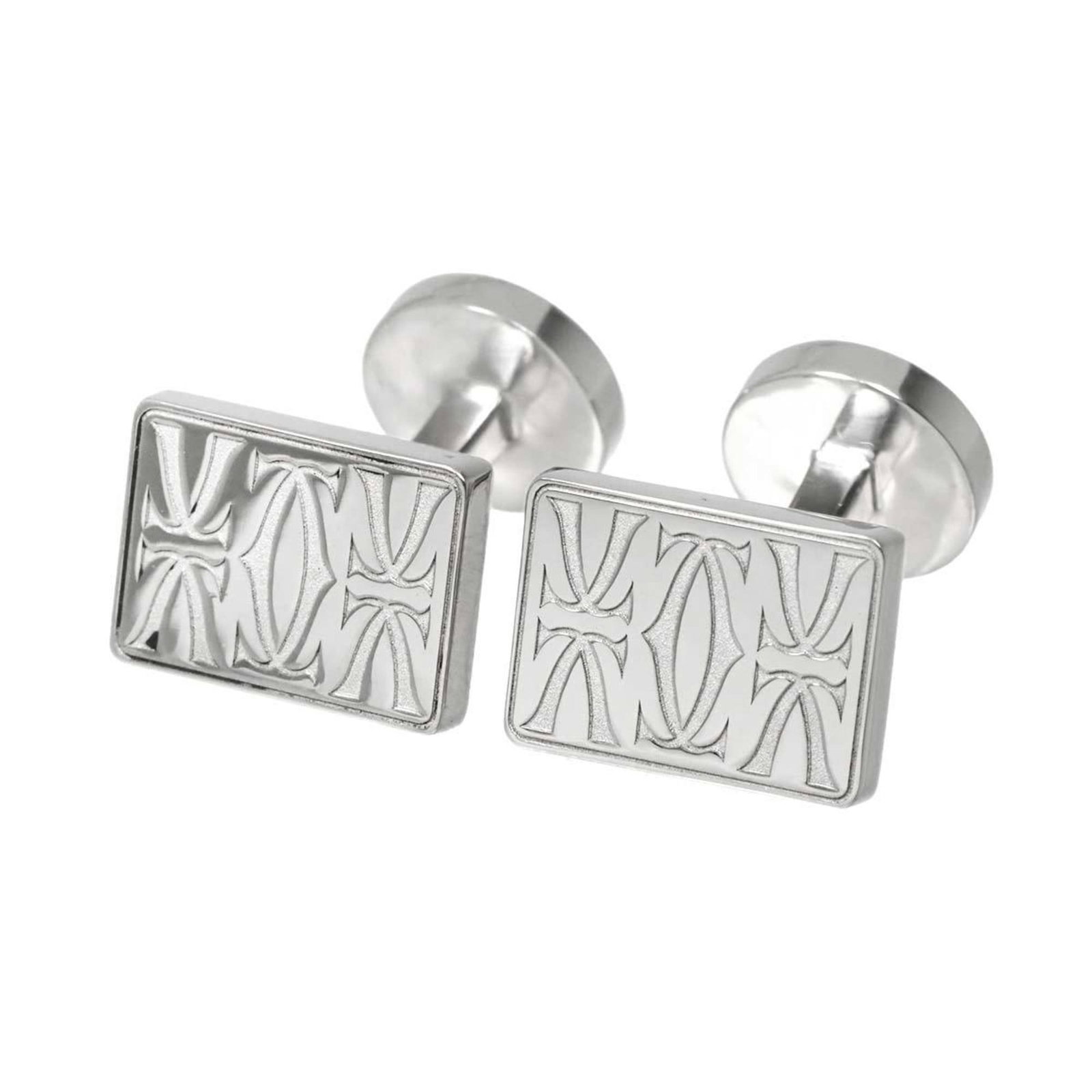 Silver Cartier Cufflinks - 2