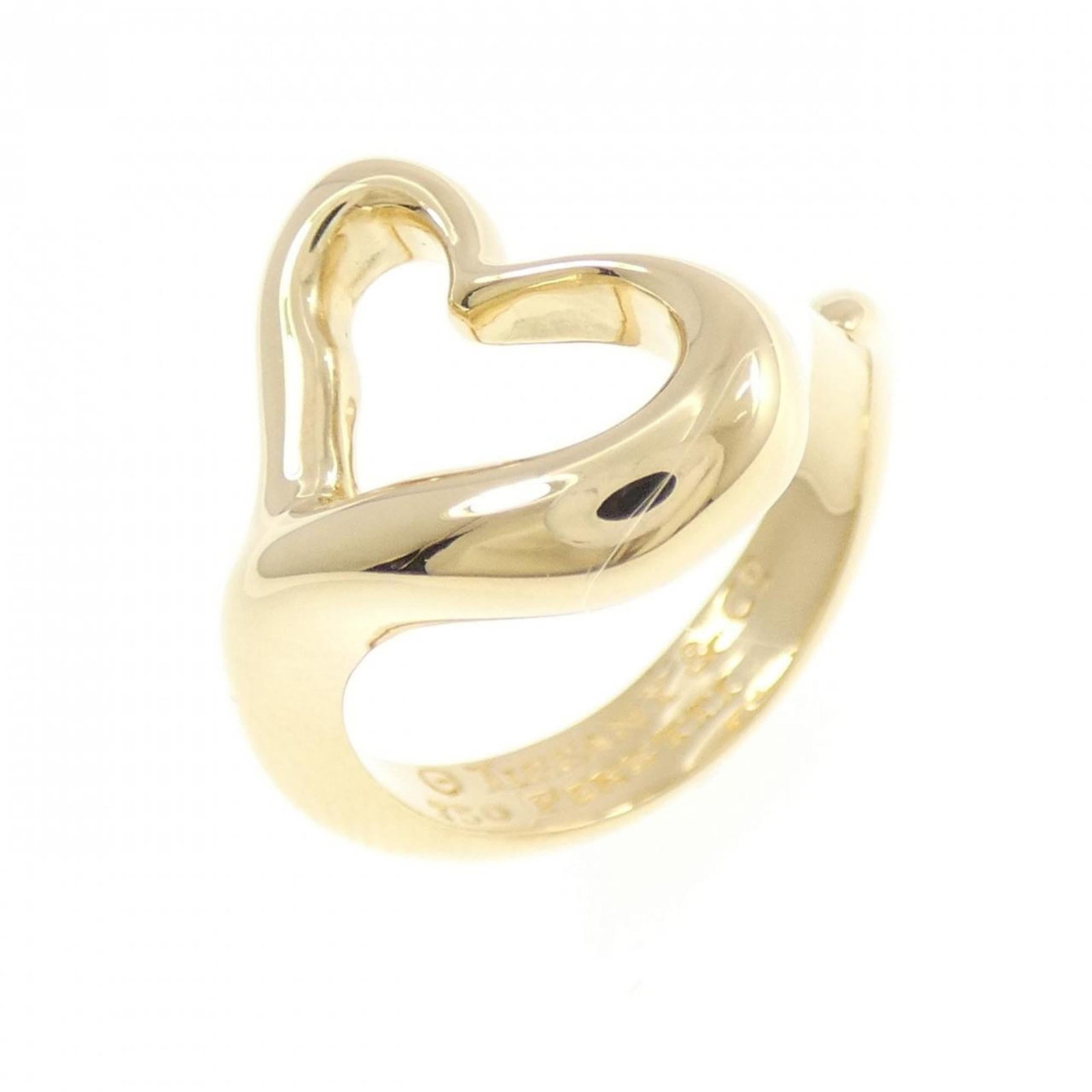 Tiffany 18k yellow gold band ring (1 of 5)