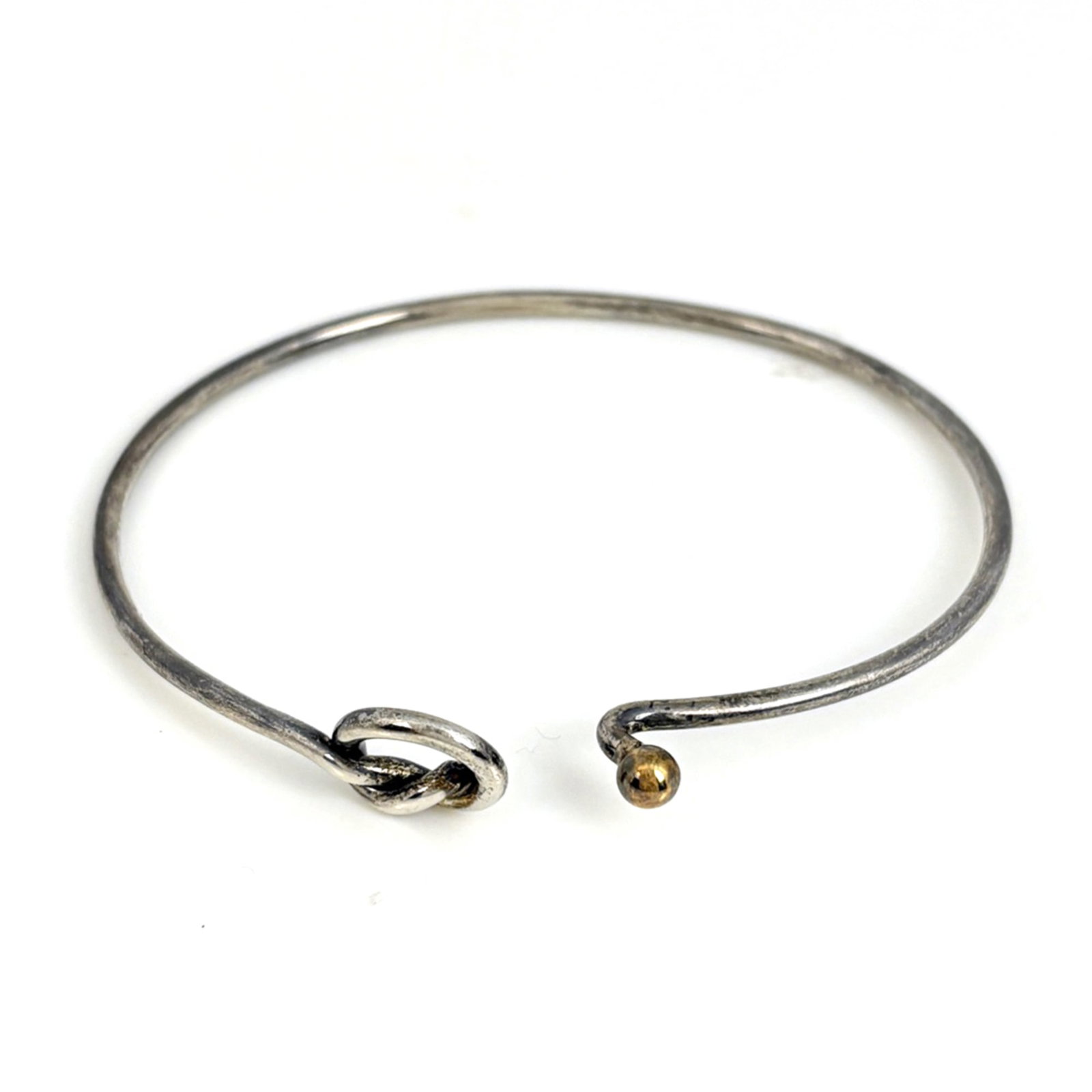 Tiffany silver bangle - 2