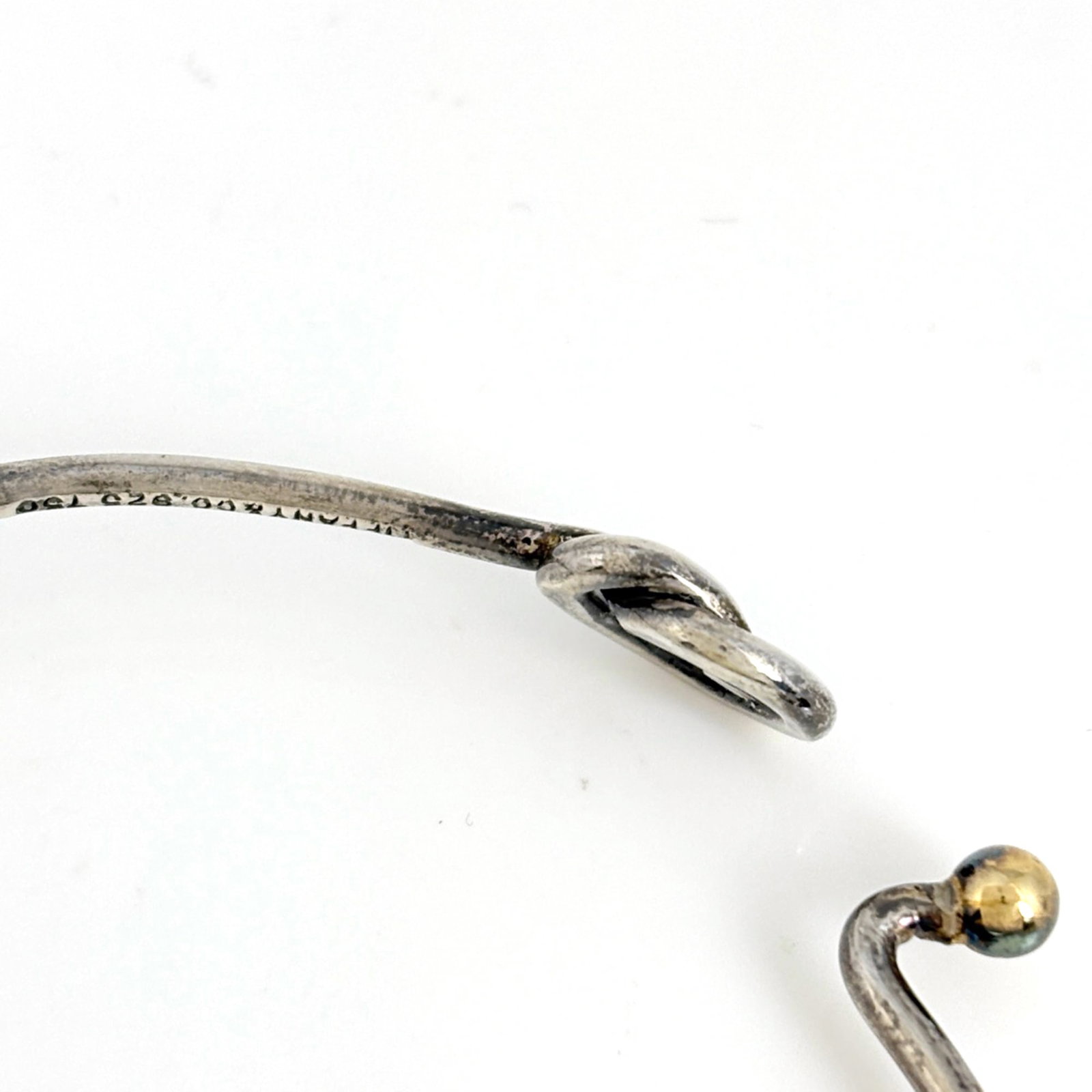 Tiffany silver bangle - 4