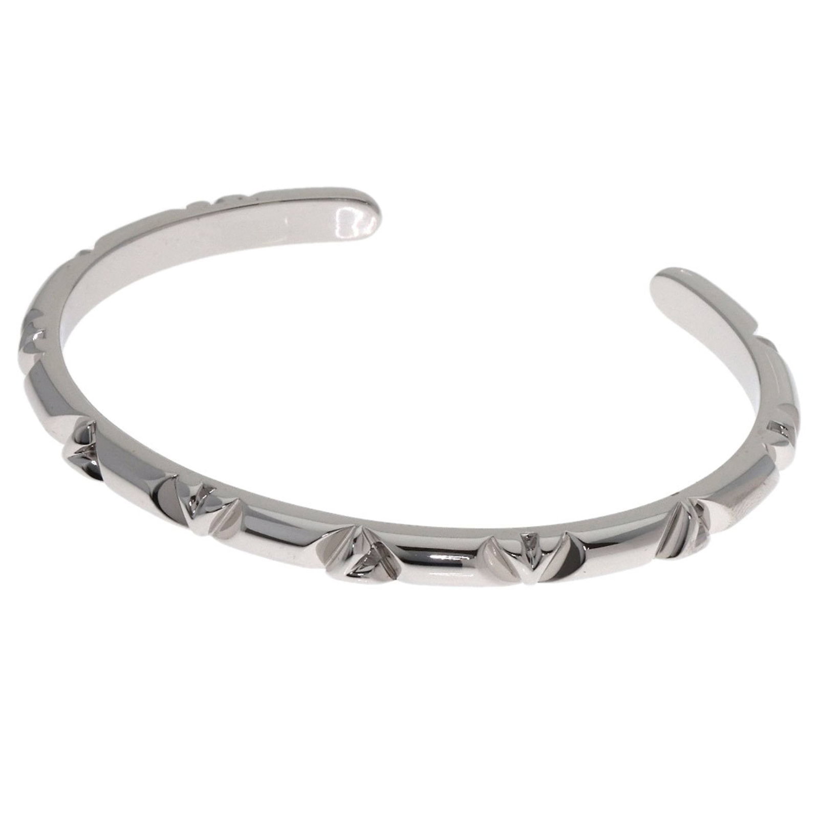 Louis Vuitton gold white 18k charm bracelet (1 of 11)