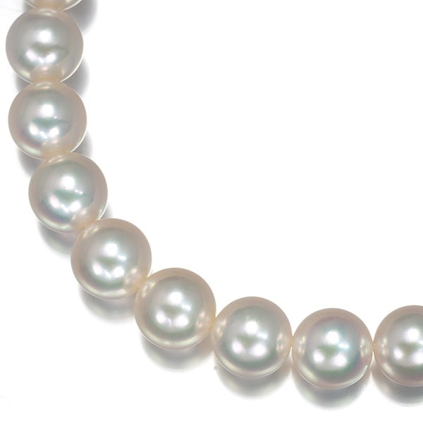 White Gold 18K Mikimoto Necklace Akoya Pearl 7.5-8.0Mm (1 of 5)
