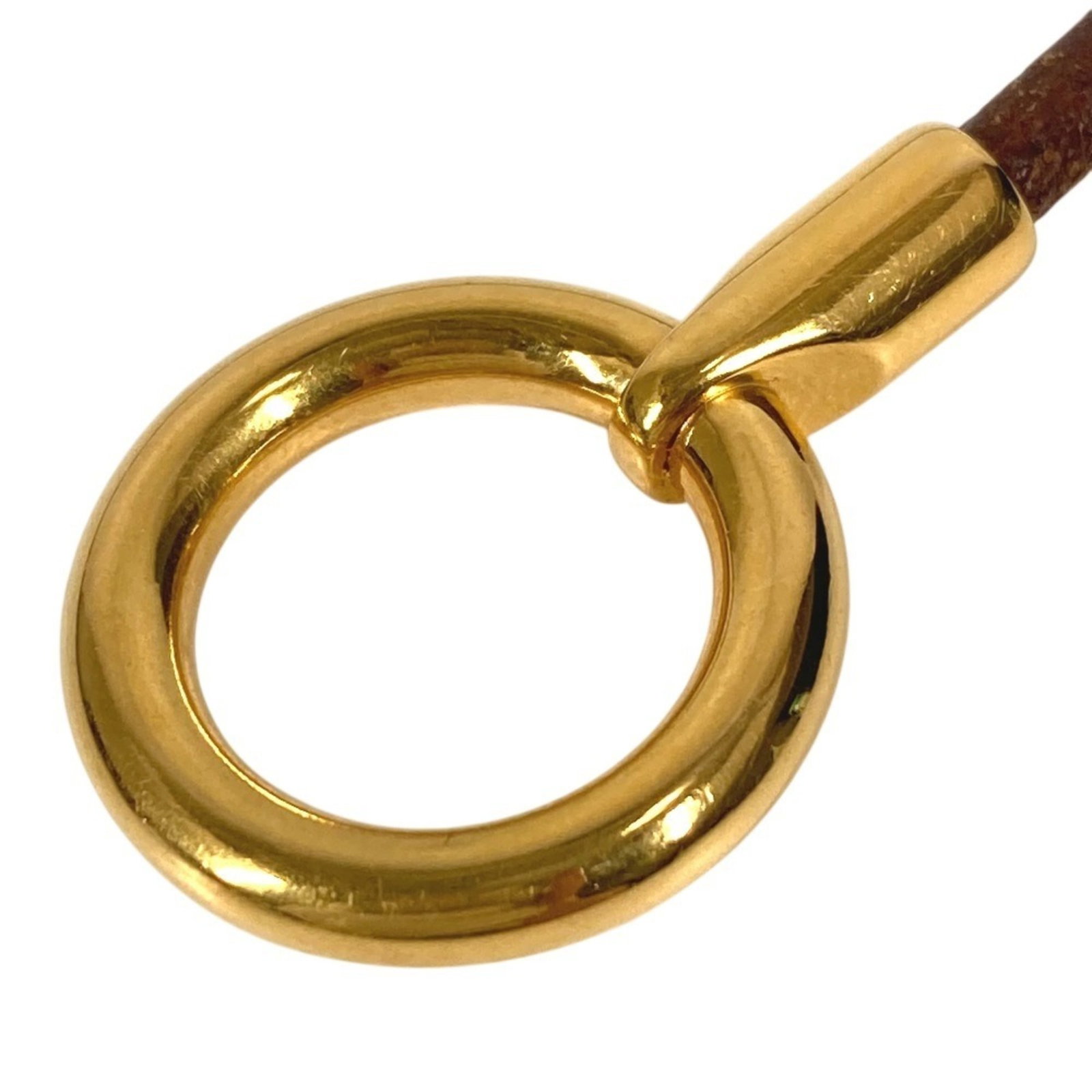 Hermes leather bangle - 6