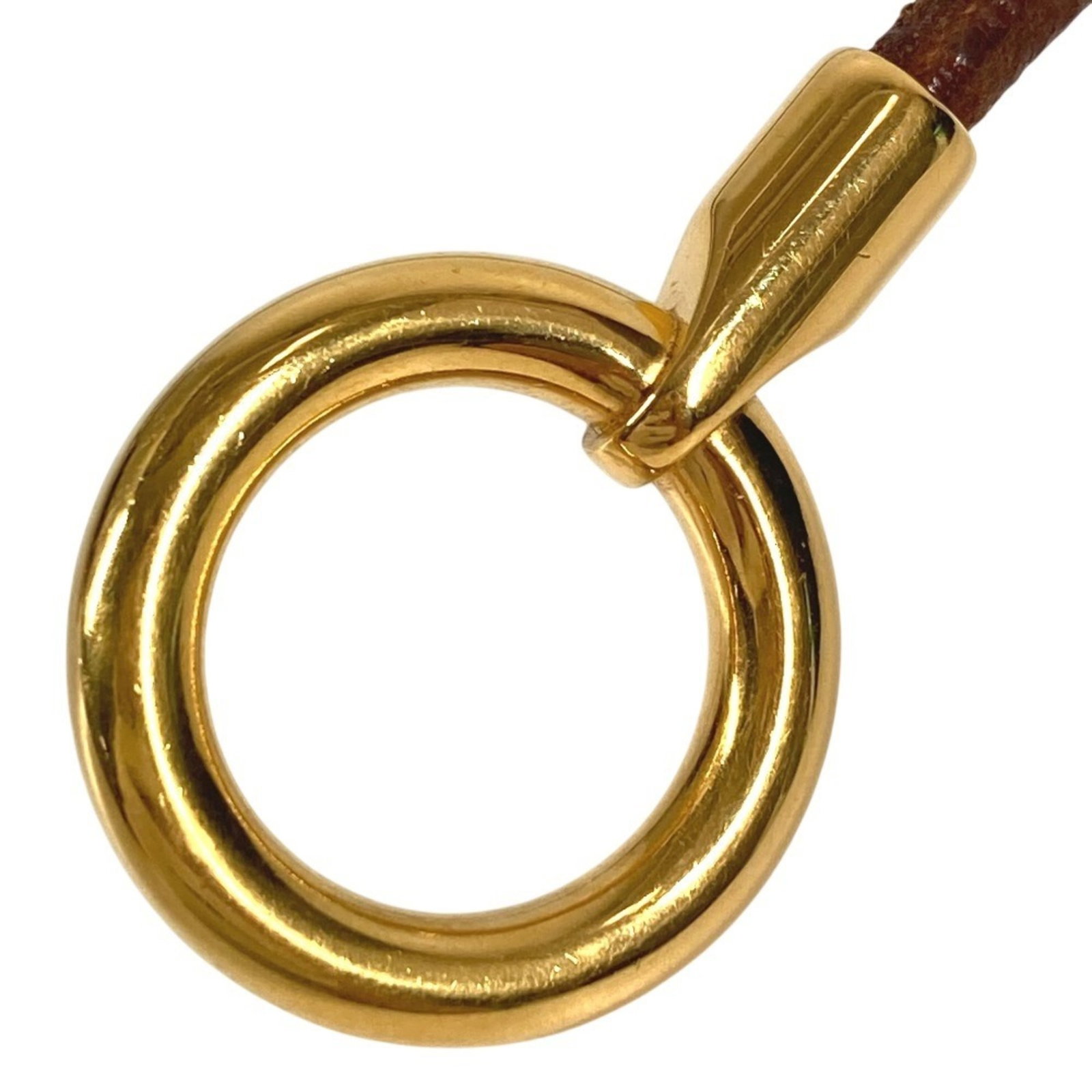 Hermes leather bangle - 7