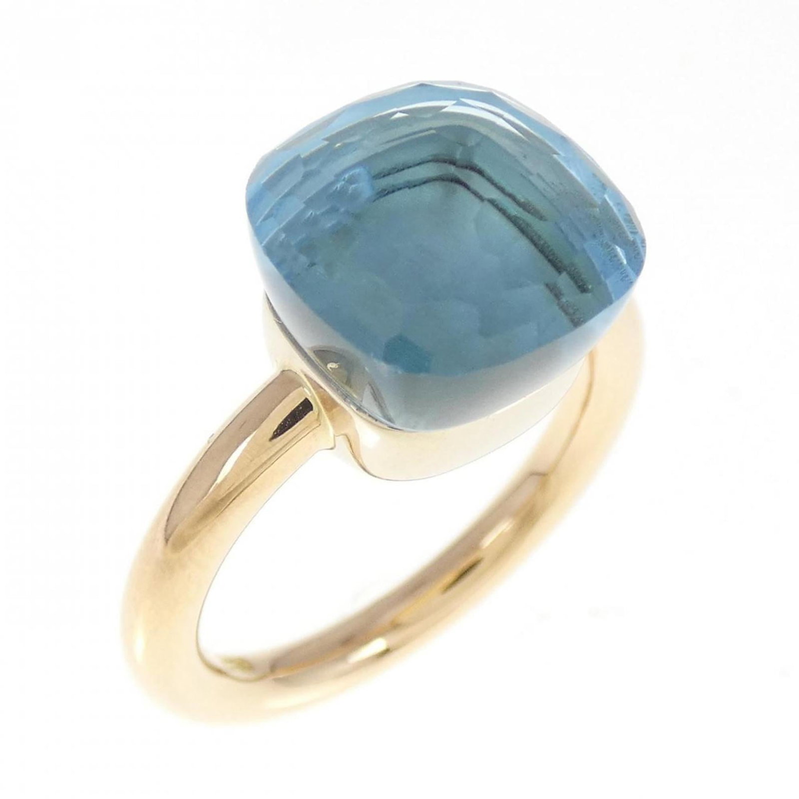 Pomellato Band Ring Pink Gold (18K), White Gold (18K): Pomellato Band Ring Pink Gold (18K), White Gold (18K) Elevate your everyday style with this stunning Pomellato band ring, featuring 18K pink gold and white gold accents in a sleek design. This beautif