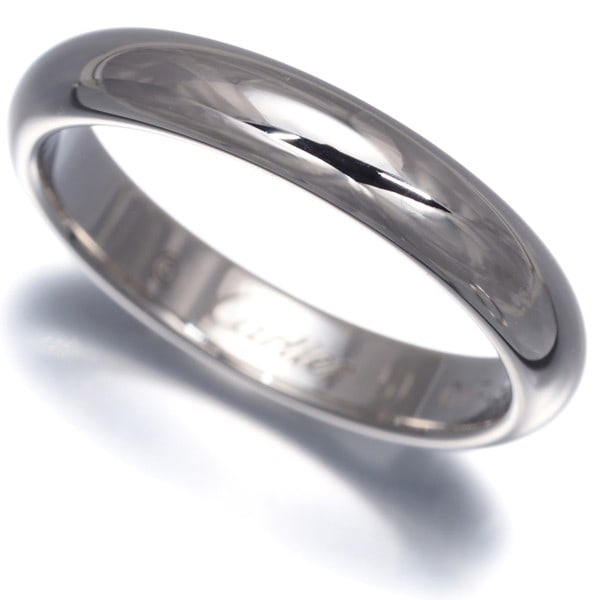 Cartier Platinum 3.4mm Eu51 1895 Wedding Band (1 of 4)