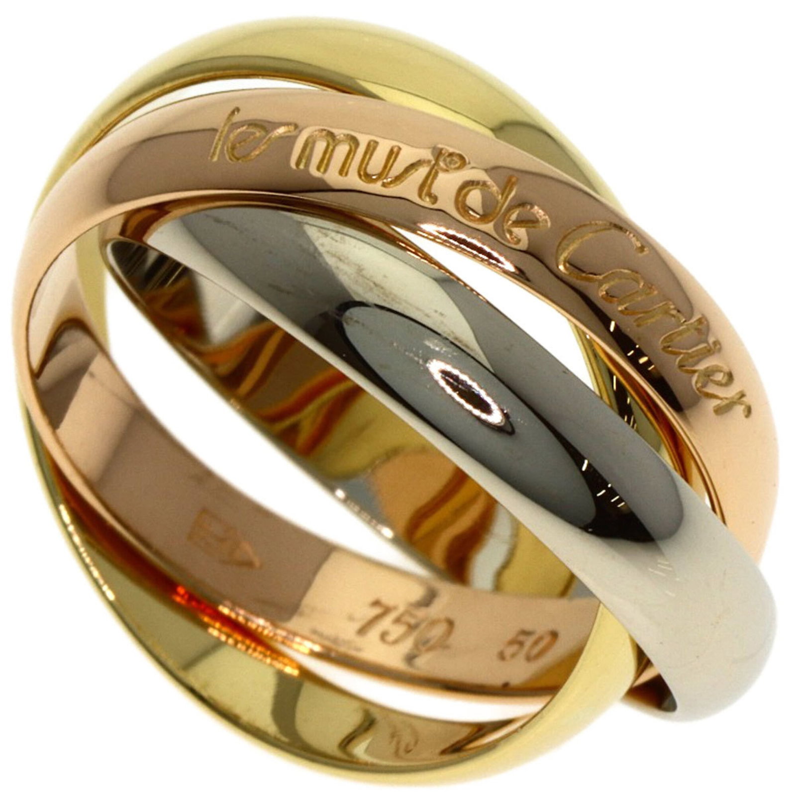 Cartier Band Ring Pink Gold (18K), White Gold (18K), Yellow Gold (18K) (1 of 6)