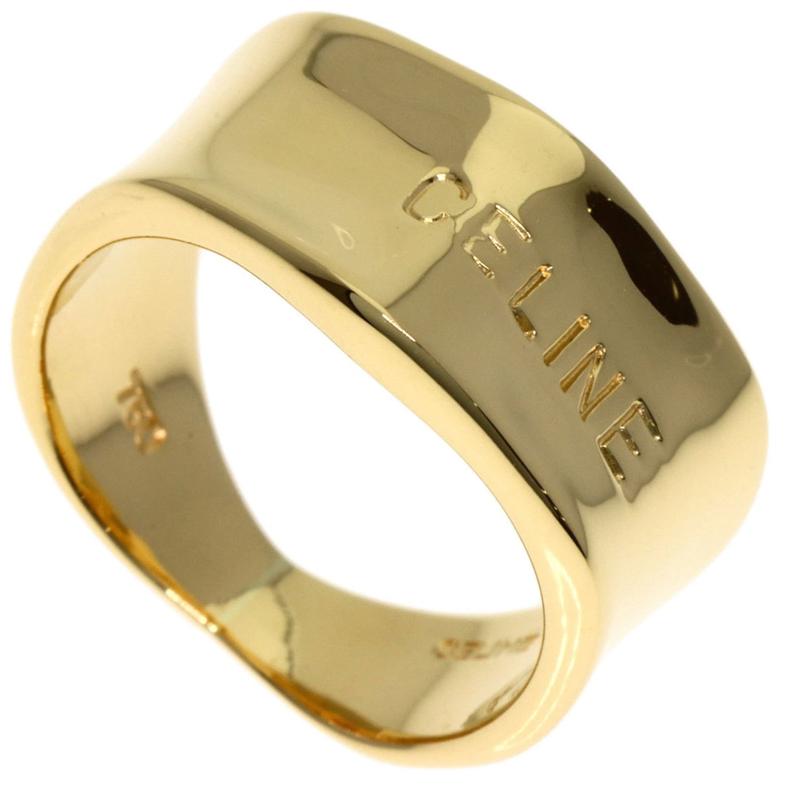 Celine Band Ring Yellow Gold (18K) (1 of 8)