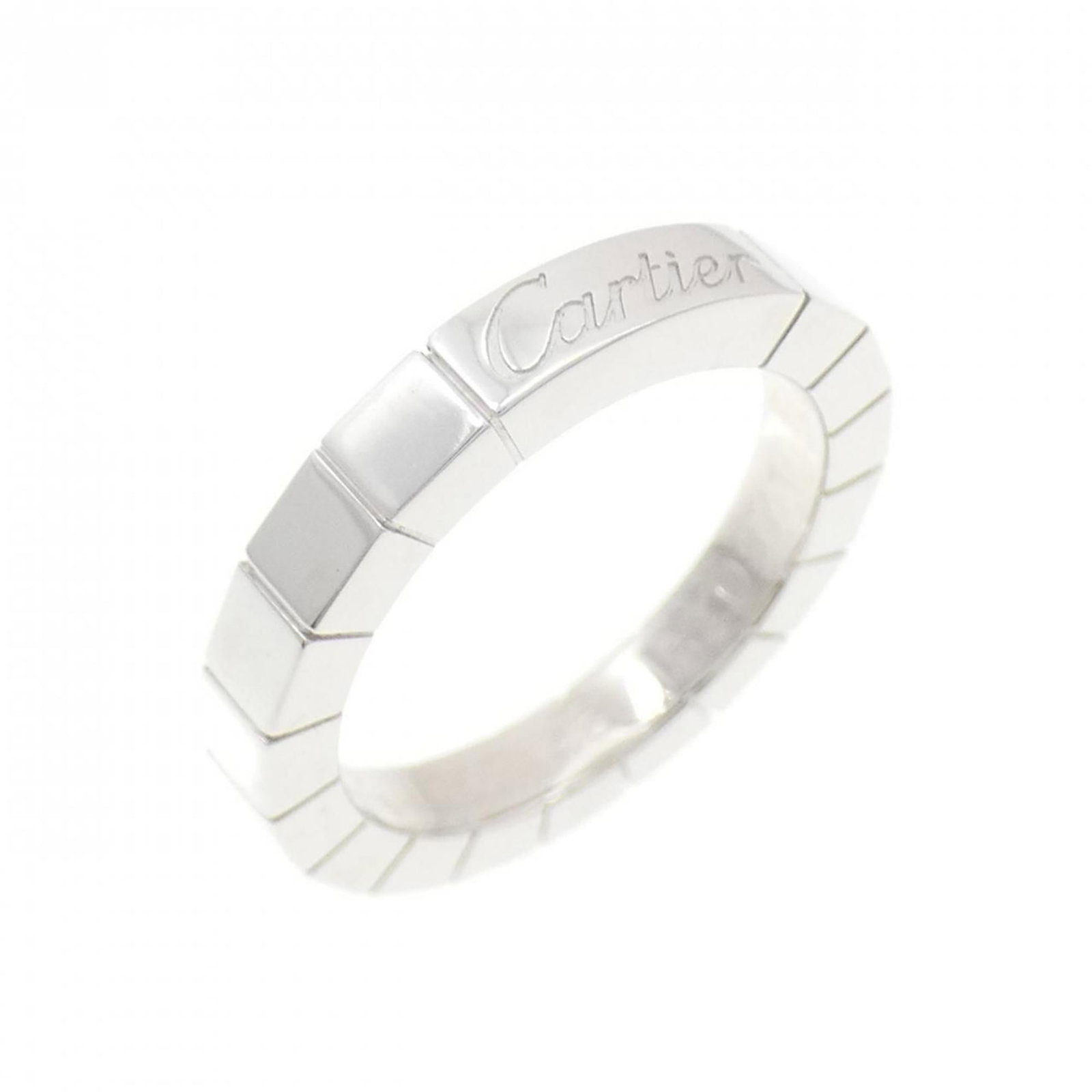 Cartier white gold ring band: Cartier white gold ring band A beautiful Cartier white gold ring band, crafted from 18K white gold, adds a touch of elegance to any outfit. With its classic design and high-quality material, this
