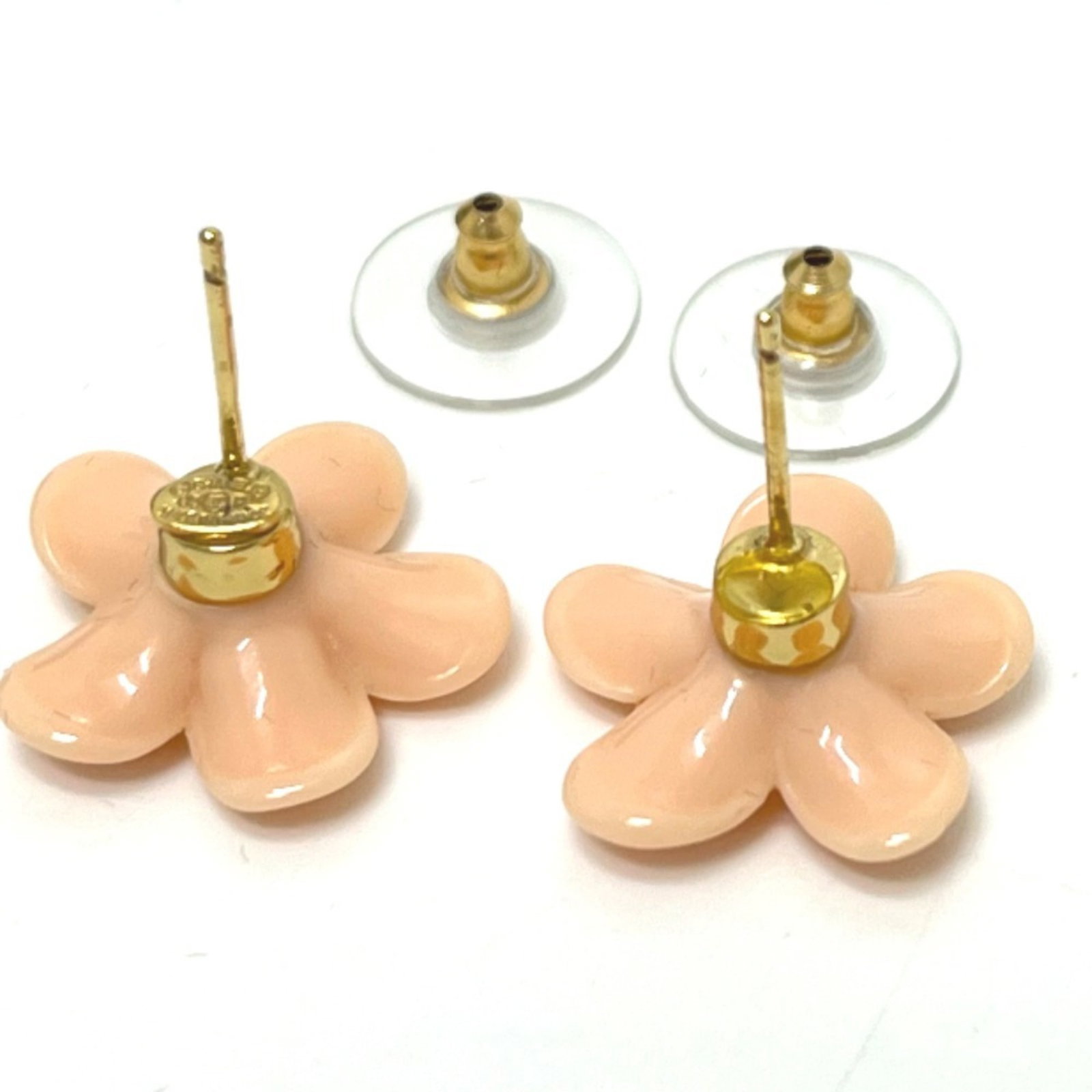 Chanel metal earrings plastic - 4