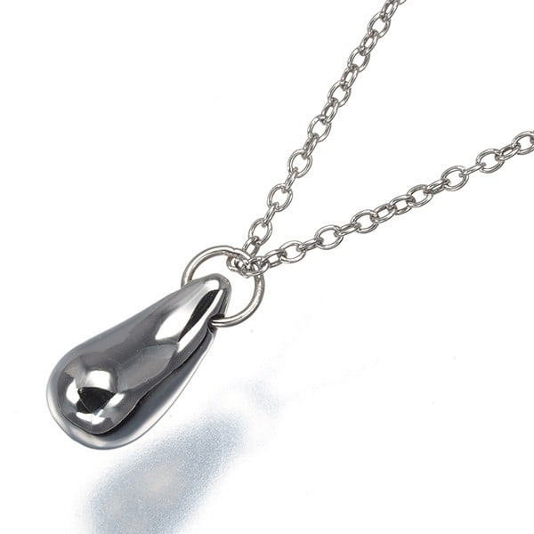 Tiffany & Co. platinum teardrop necklace (1 of 5)