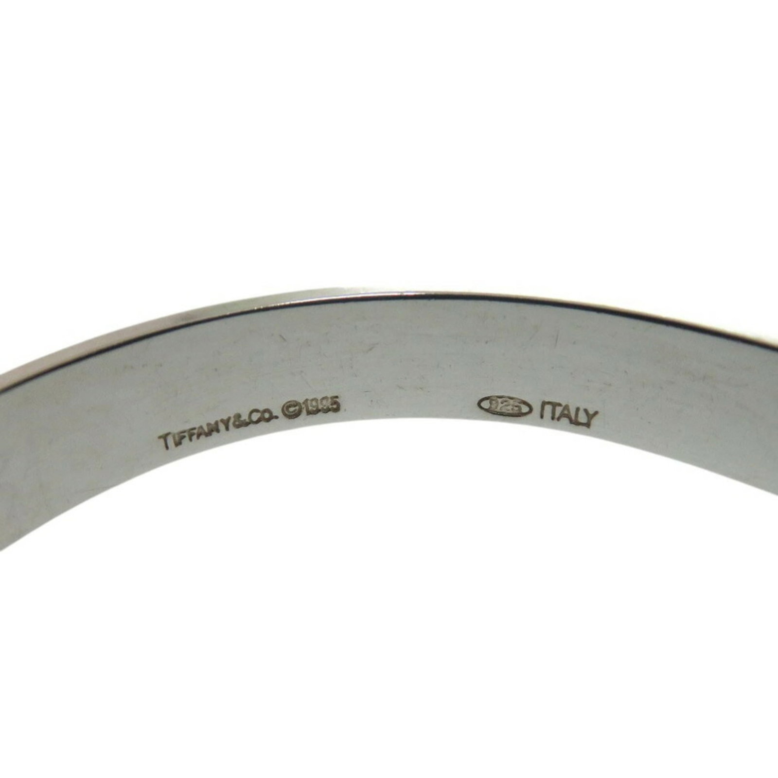 Tiffany silver bangle - 8