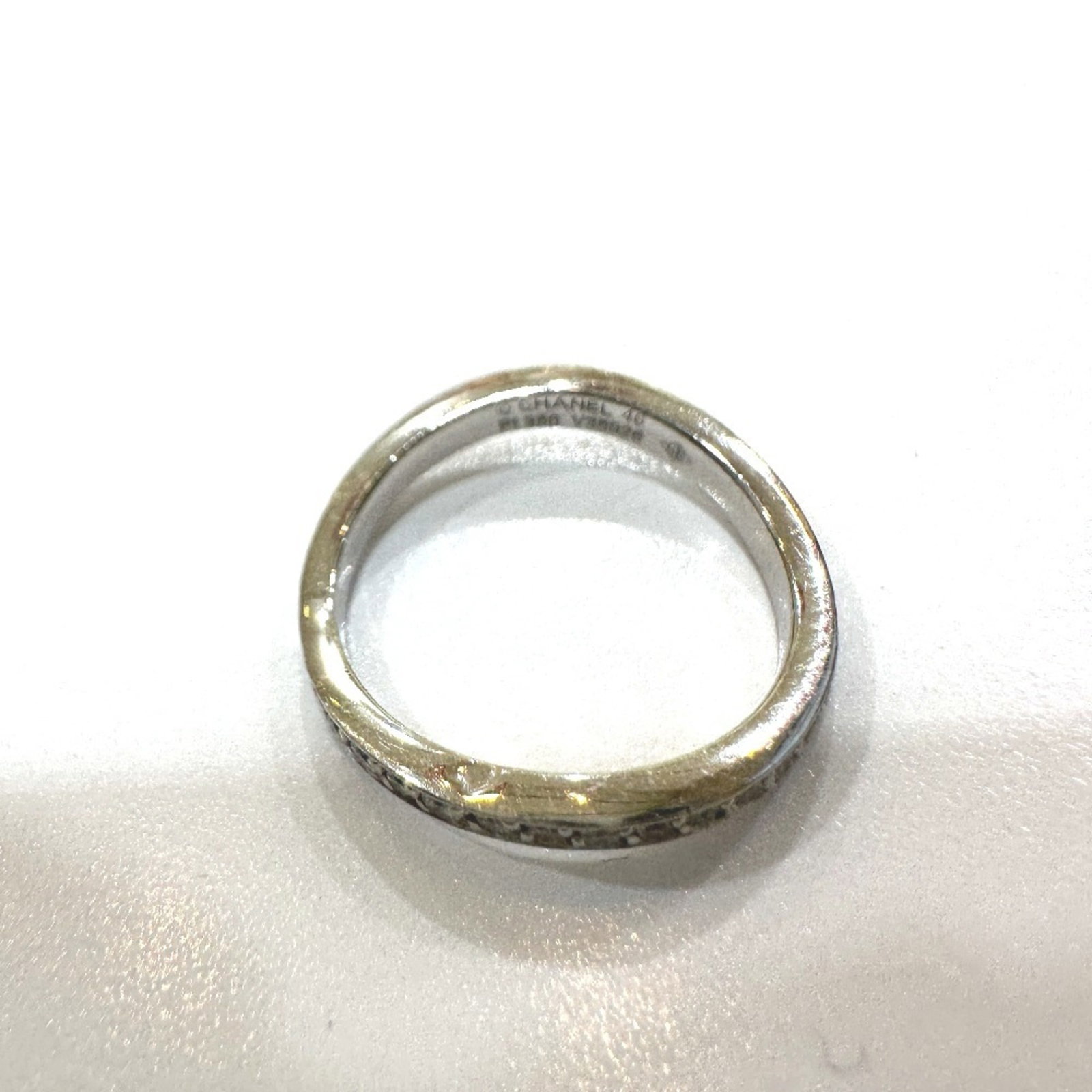 Chanel 950 Platinum Band Ring - 5