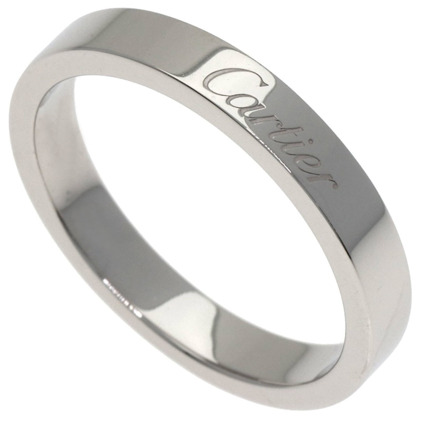 Cartier Band Ring Platinum 950: Cartier Band Ring Platinum 950 A Cartier Band Ring in platinum 950, this elegant piece boasts a sleek design that exudes sophistication. With some minor signs of wear, it remains in very good