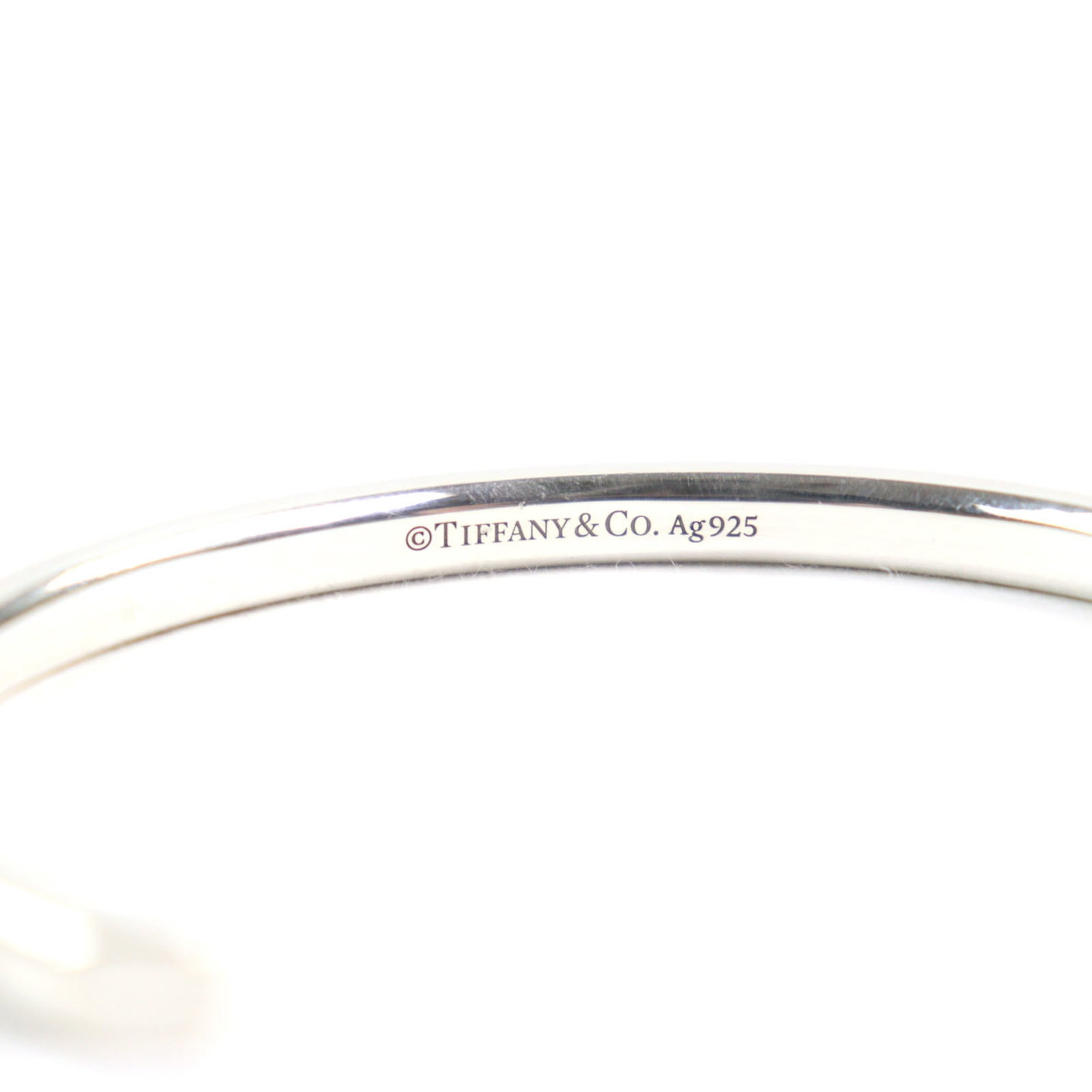 Tiffany silver bangle - 10