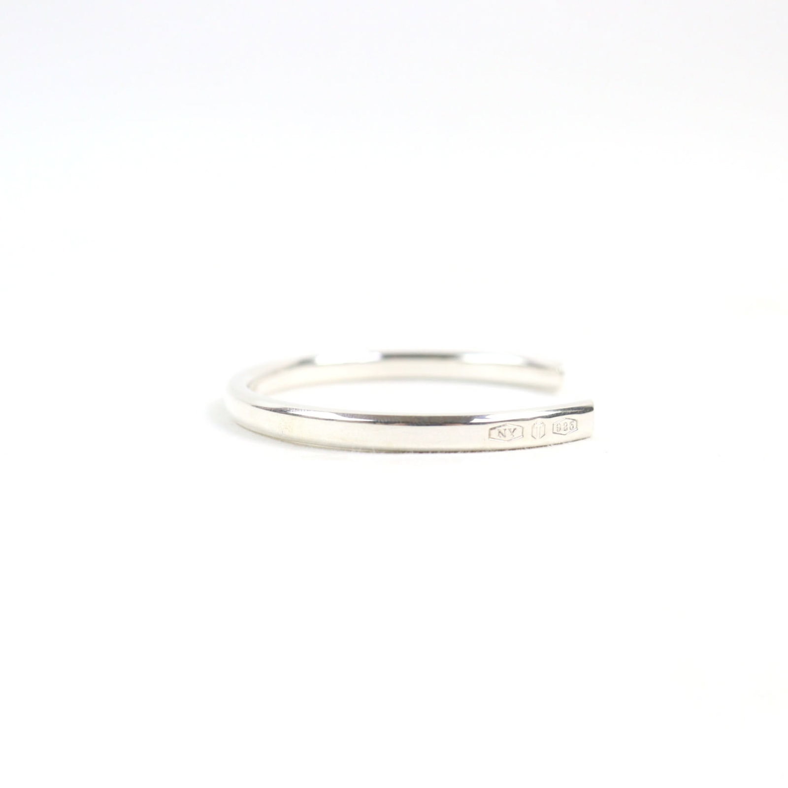 Tiffany silver bangle - 3