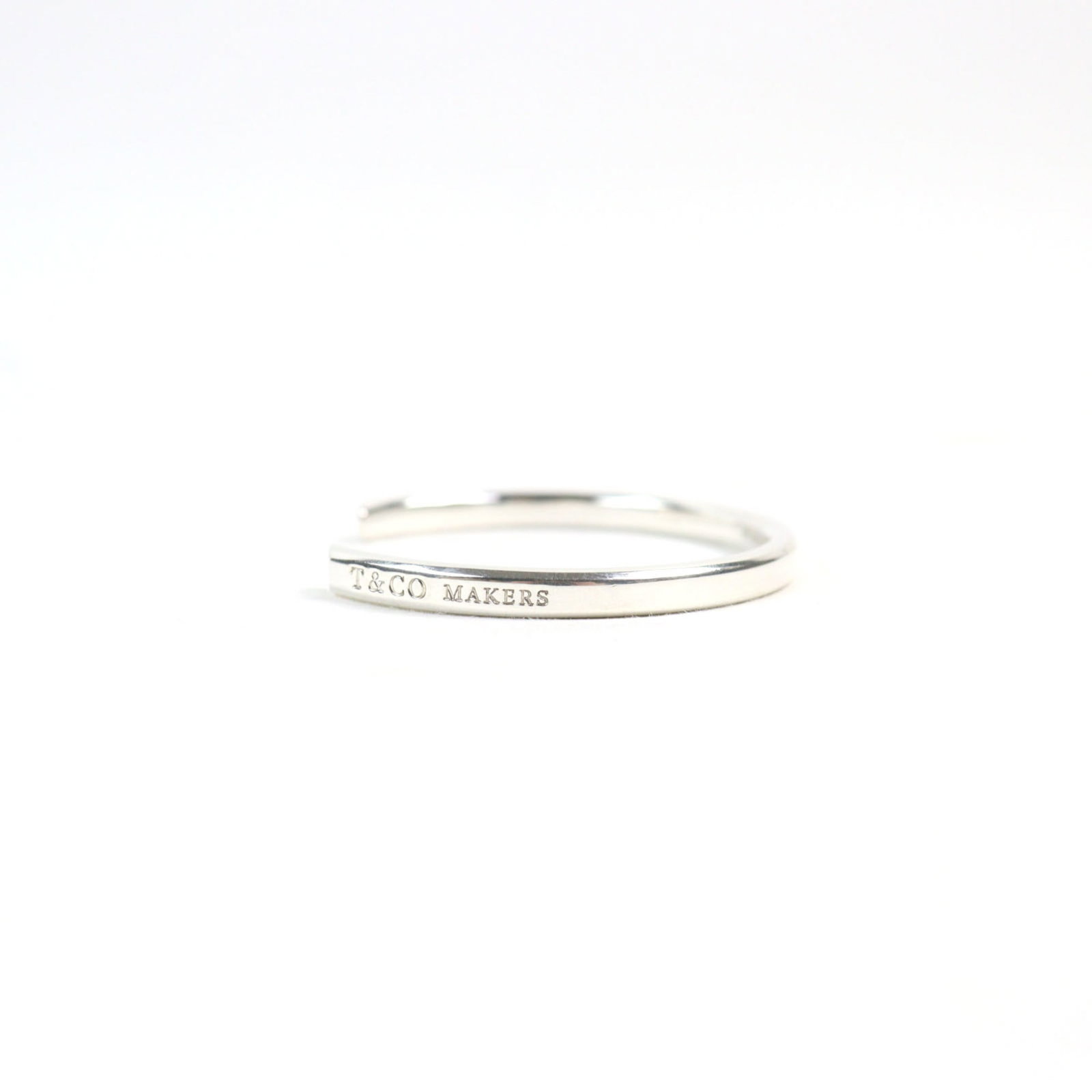 Tiffany silver bangle - 5