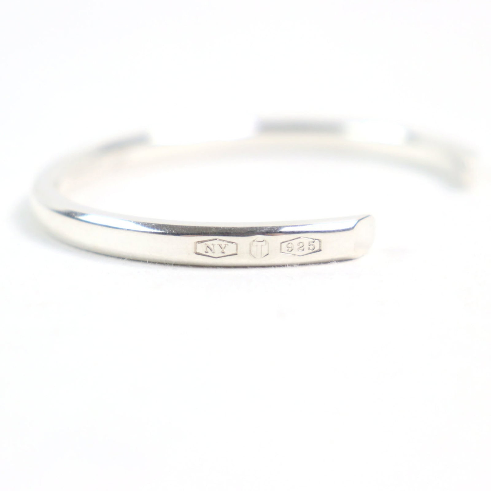 Tiffany silver bangle - 9