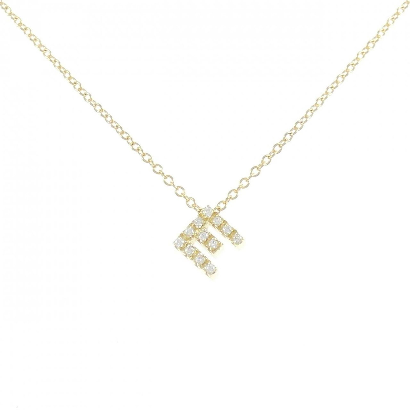 Ponte Vecchio Initial Necklace 0.06CT (1 of 6)