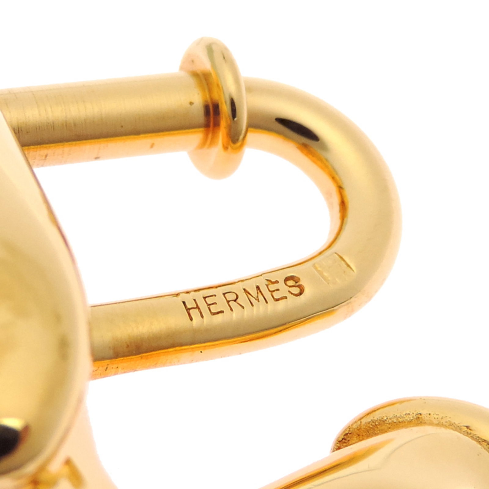 Hermes handbag charm in gold plating - 4