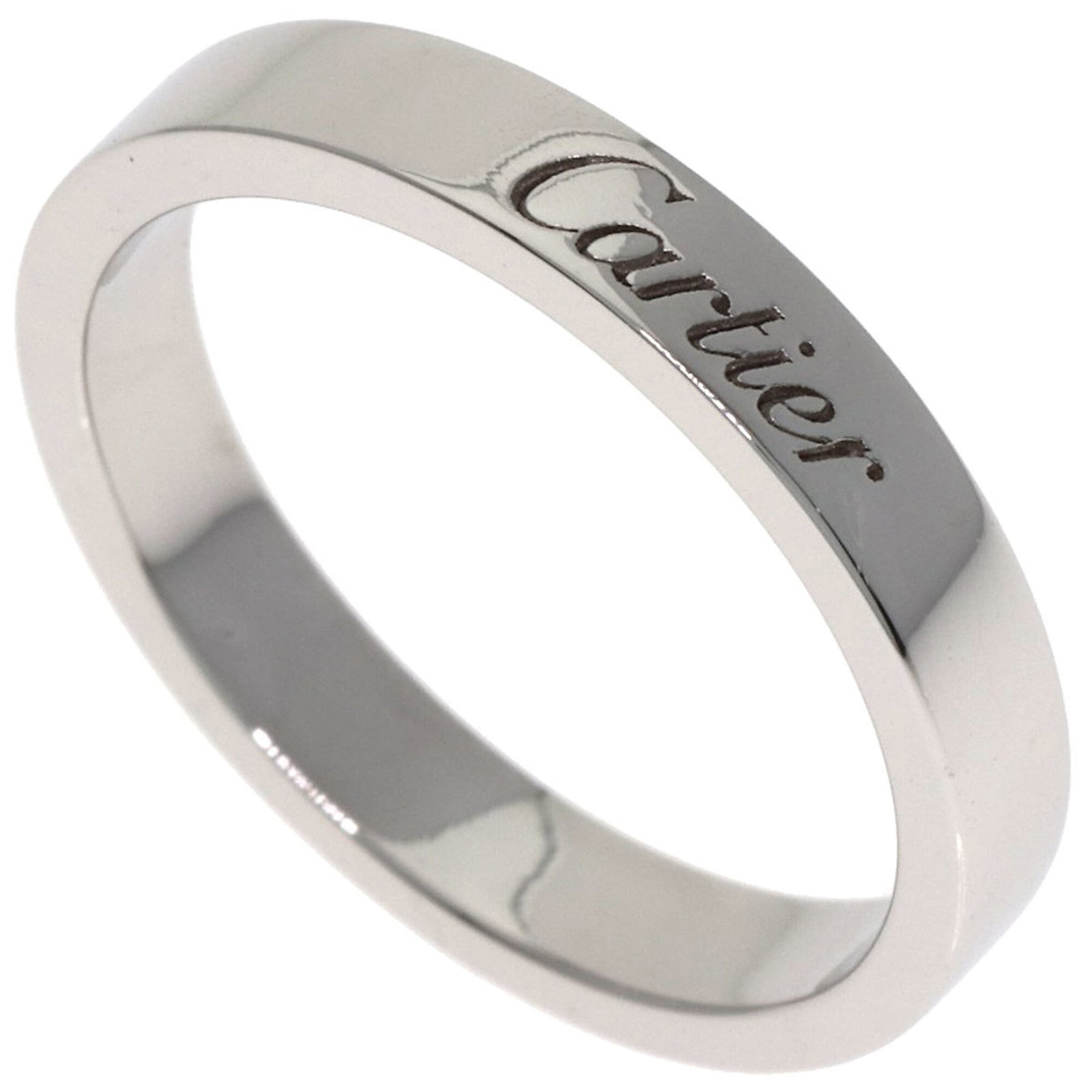 Cartier Band Ring Platinum 950: Cartier Band Ring Platinum 950 A pre-owned Cartier Band Ring in platinum 950, this elegant piece boasts a sleek design and premium material, making it a timeless accessory for any occasion. With its