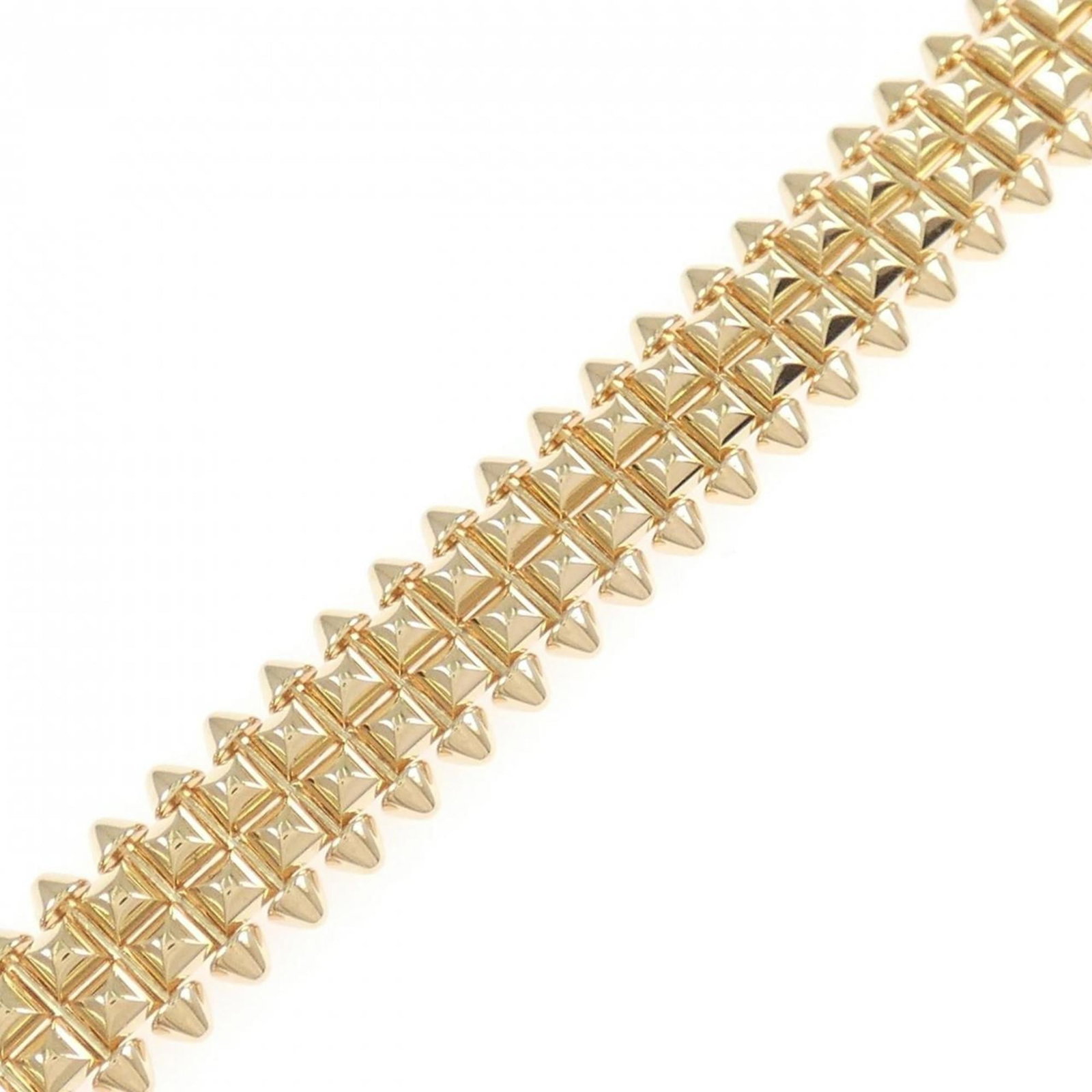 Cartier pink gold charm bracelet: Cartier pink gold charm bracelet A delicate Cartier pink gold charm bracelet, crafted from 18K pink gold, adds a touch of elegance to any outfit with its slender 9.2mm width and total length of