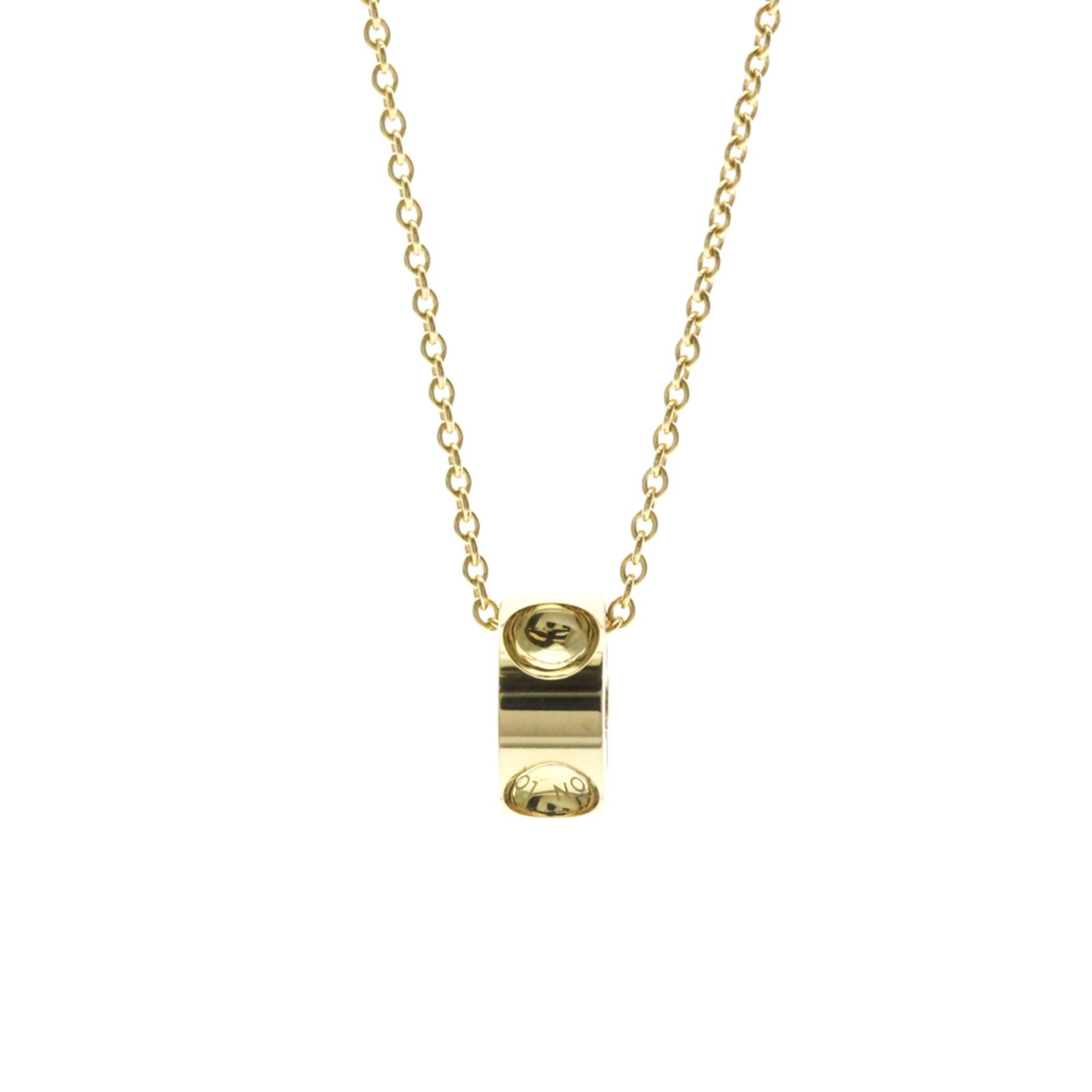 Louis Vuitton Pendant Empreinte Necklace Yellow Gold (18K) No Stone Men, Women Fashion Pendant (1 of 9)