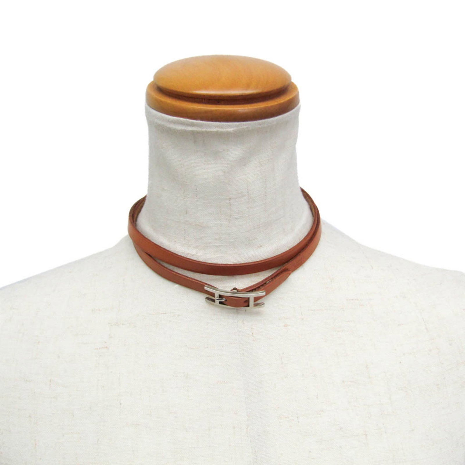 Hermes leather bangle - 8