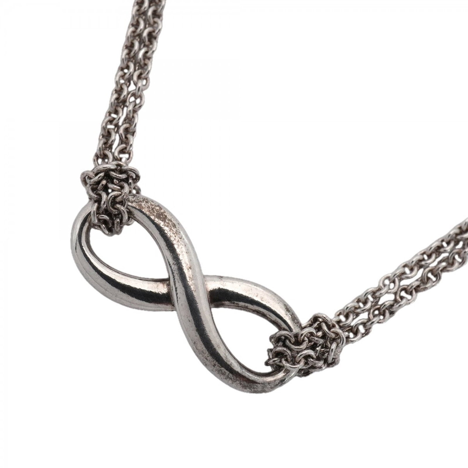 Tiffany & Co Sterling Silver 925 Women's Infinity Necklace (1 of 7)
