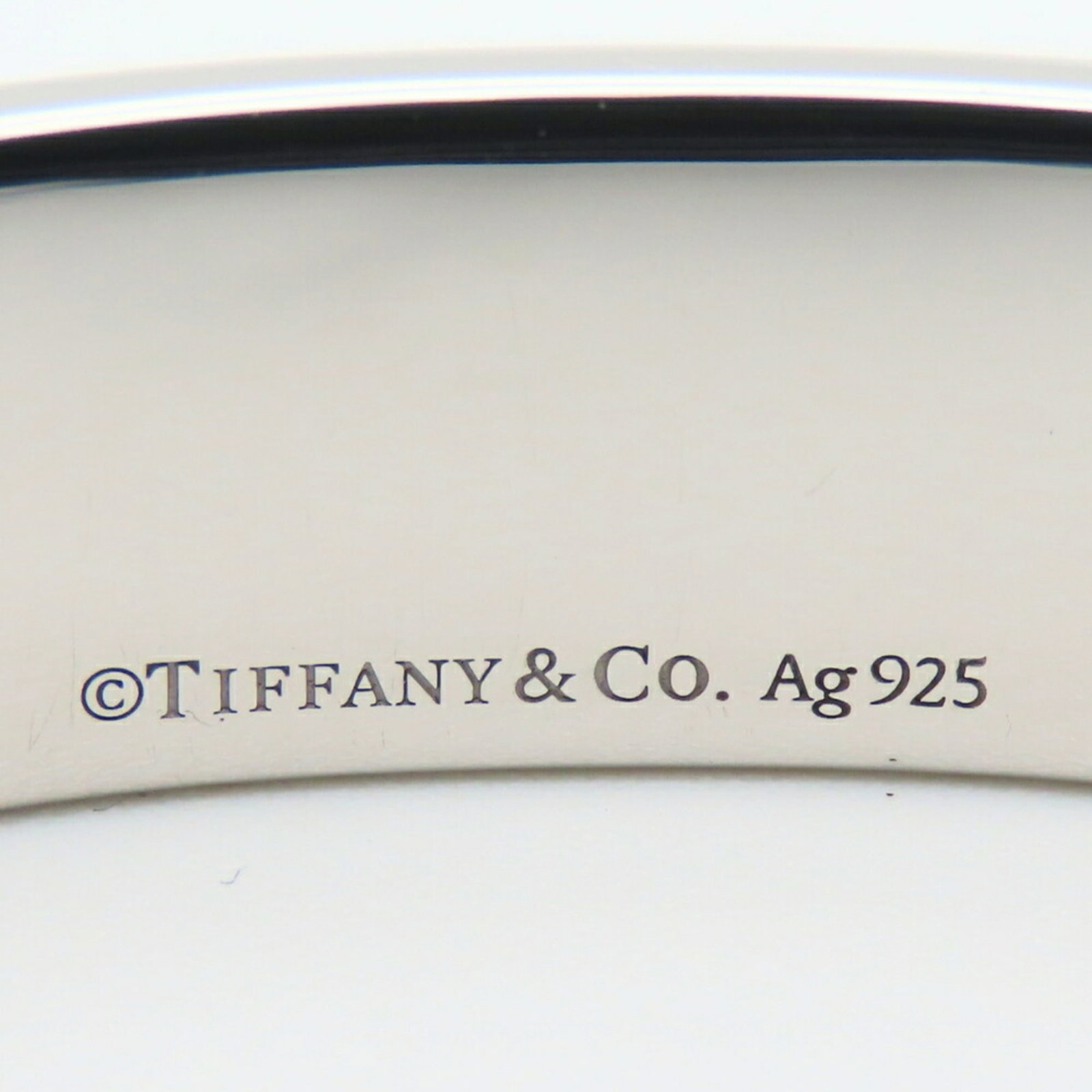 Tiffany silver bangle - 7