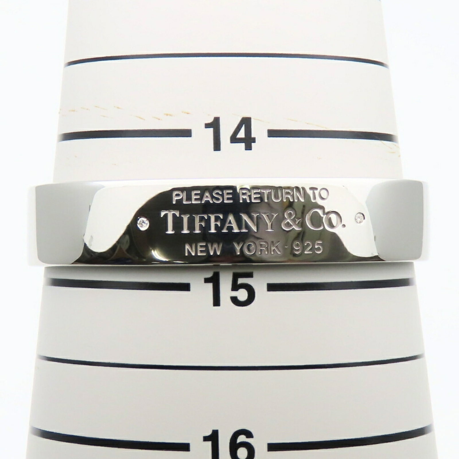 Tiffany silver bangle - 9