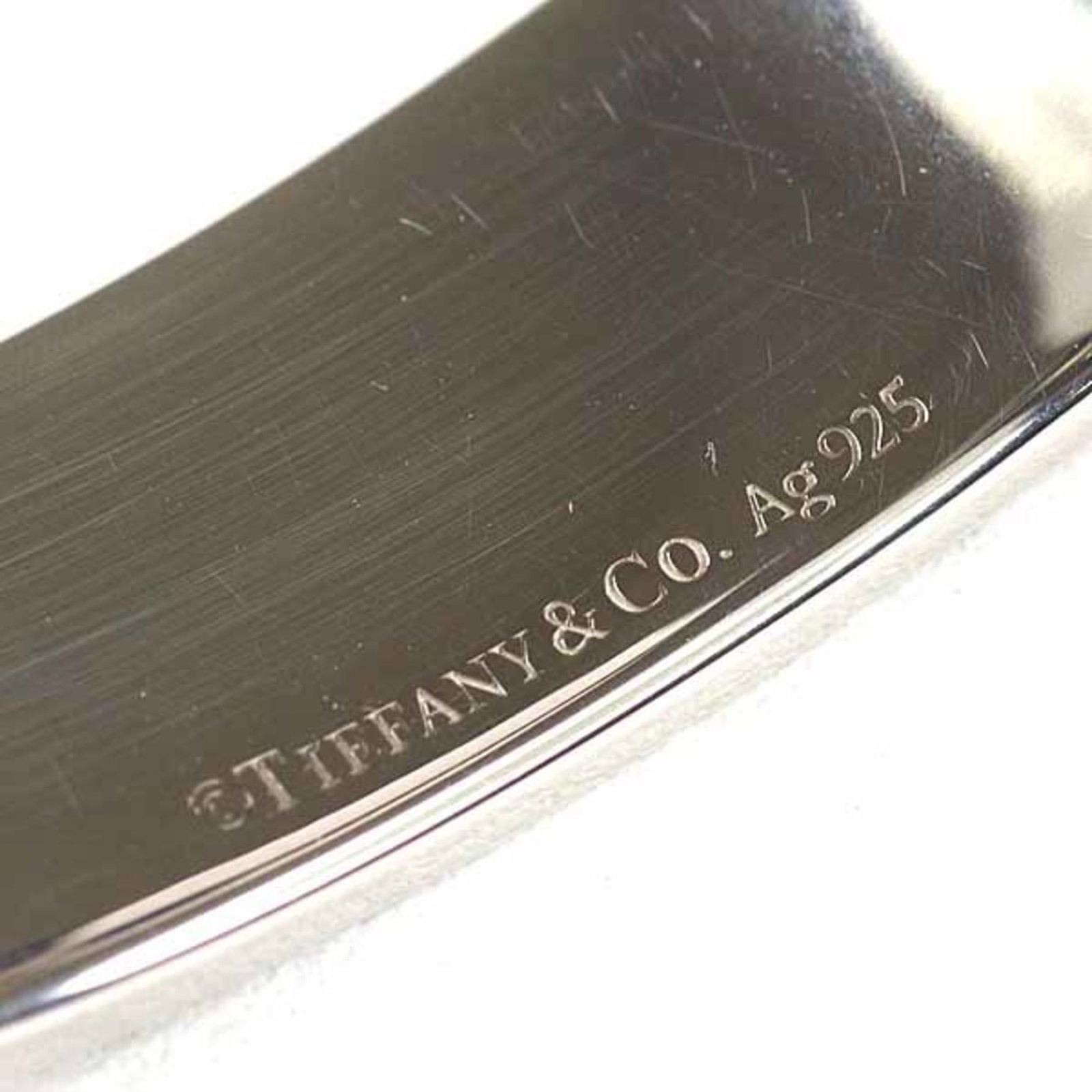 Tiffany silver bangle - 4