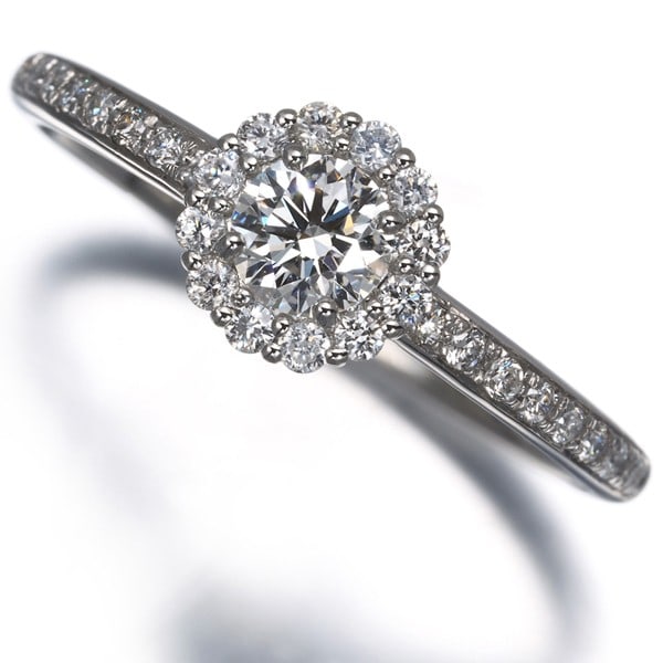Diamond 0.216Ct/ 0.180Ct Ring 950 Platinum (1 of 6)