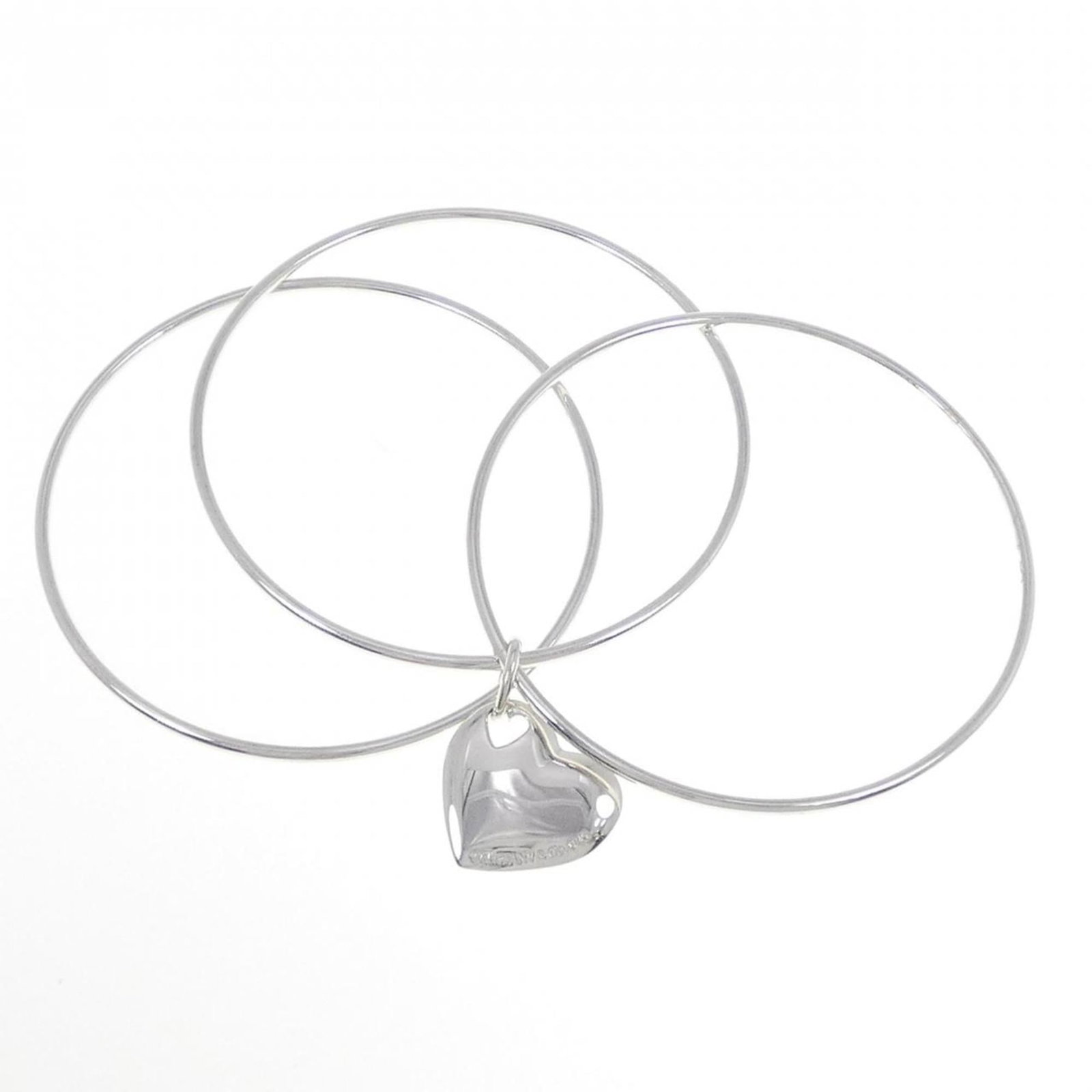 Tiffany silver bangle - 4