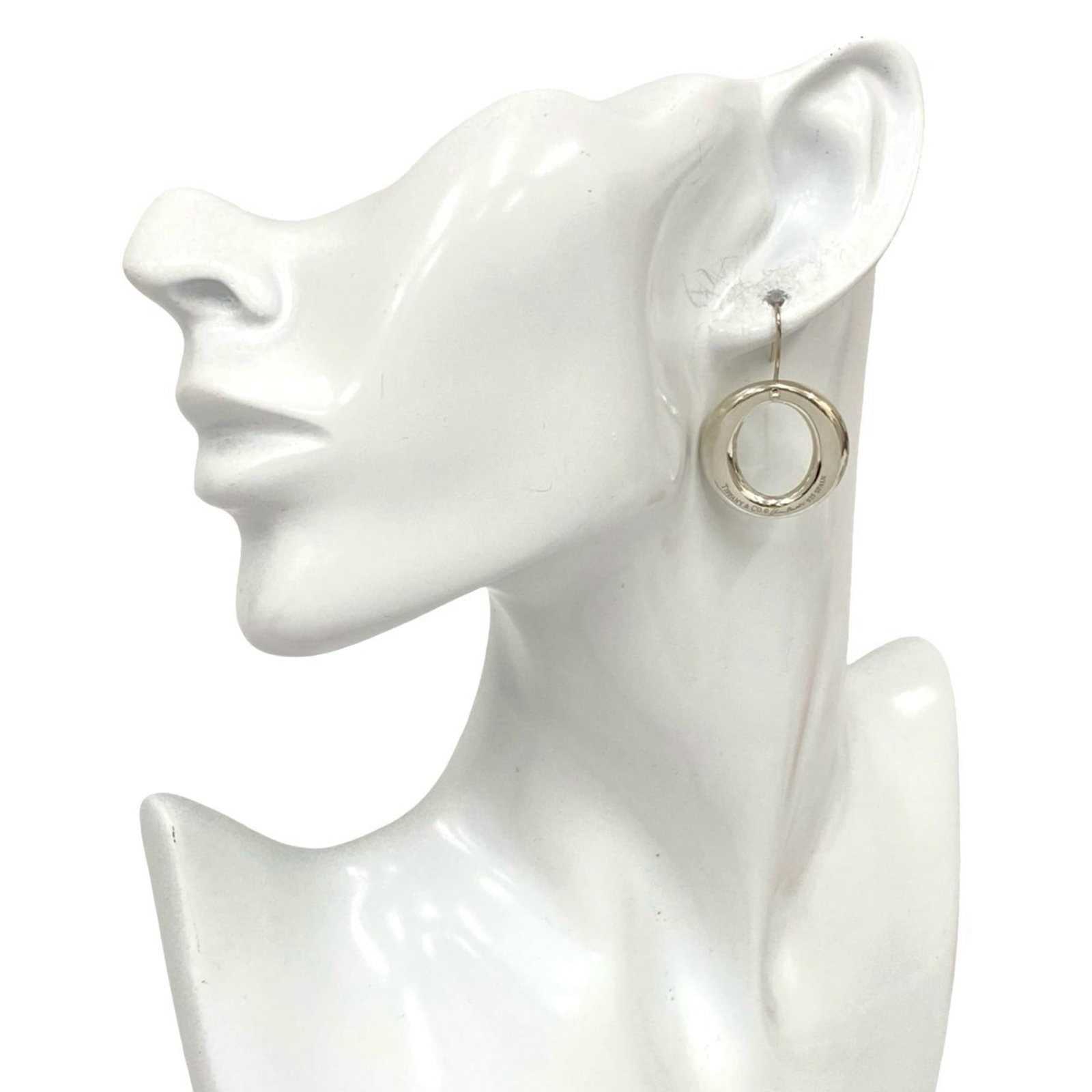 Tiffany Stud Earrings Silver 925: Tiffany Stud Earrings Silver 925 Authentic Tiffany stud earrings made from sterling silver 925, these timeless pieces feature a sleek and sophisticated design that adds a touch of elegance to any