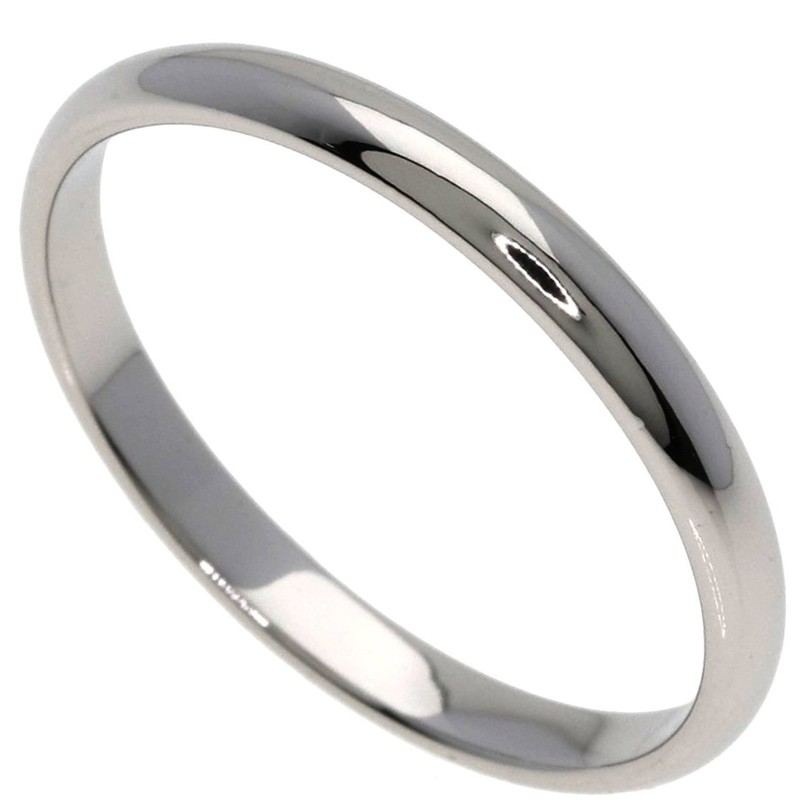 Cartier Wedding Ring #60, Platinum PT950, Men's, CARTIER (1 of 9)